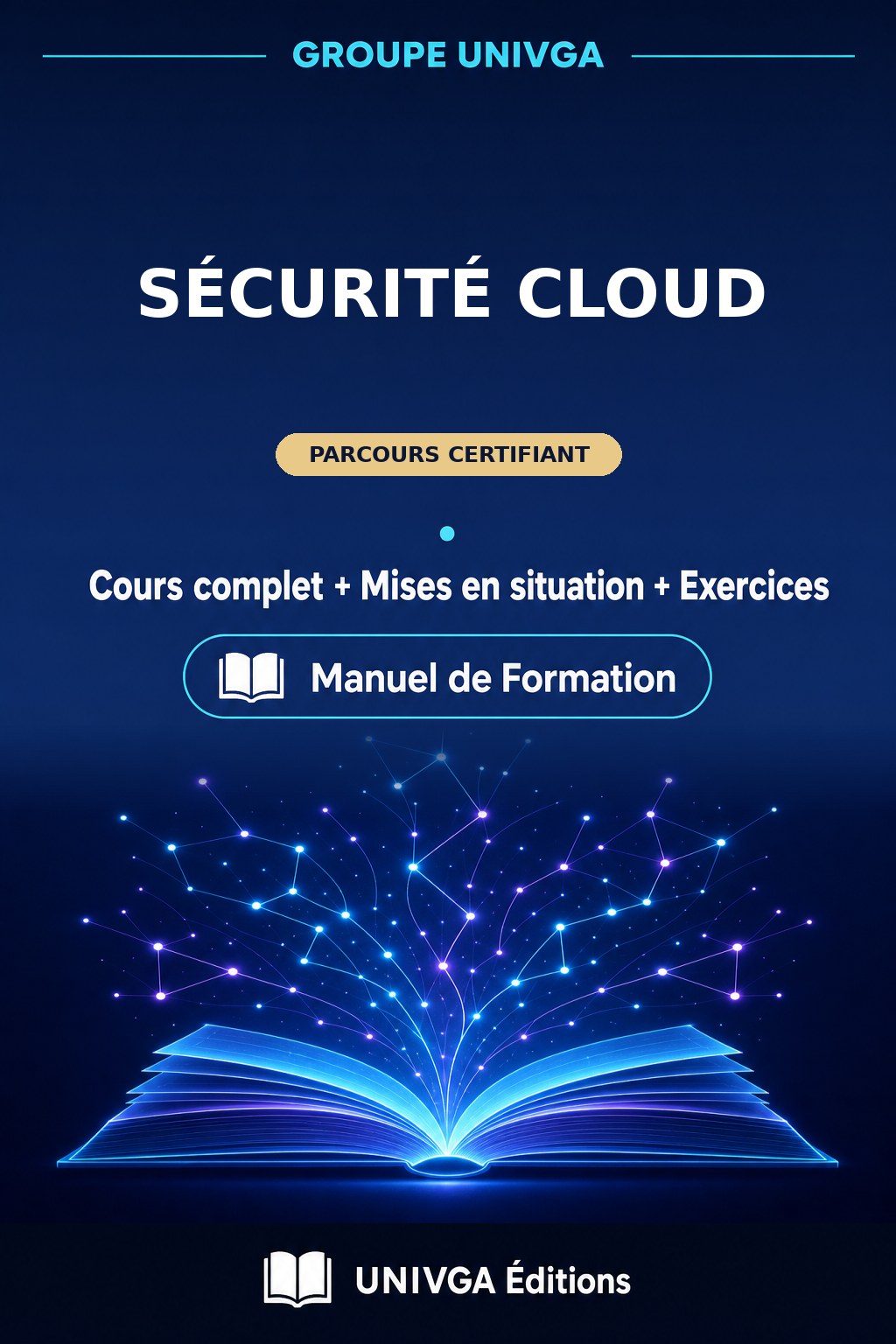 Couverture du manuel de formation — Certificat Professionnel en Sécurité Cloud