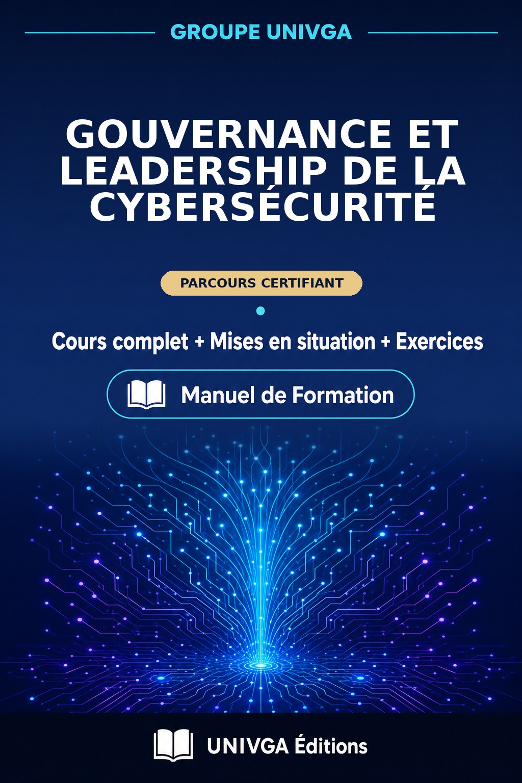 Couverture du manuel — Certificat Professionnel en Gouvernance et Leadership de la Cybersécurité