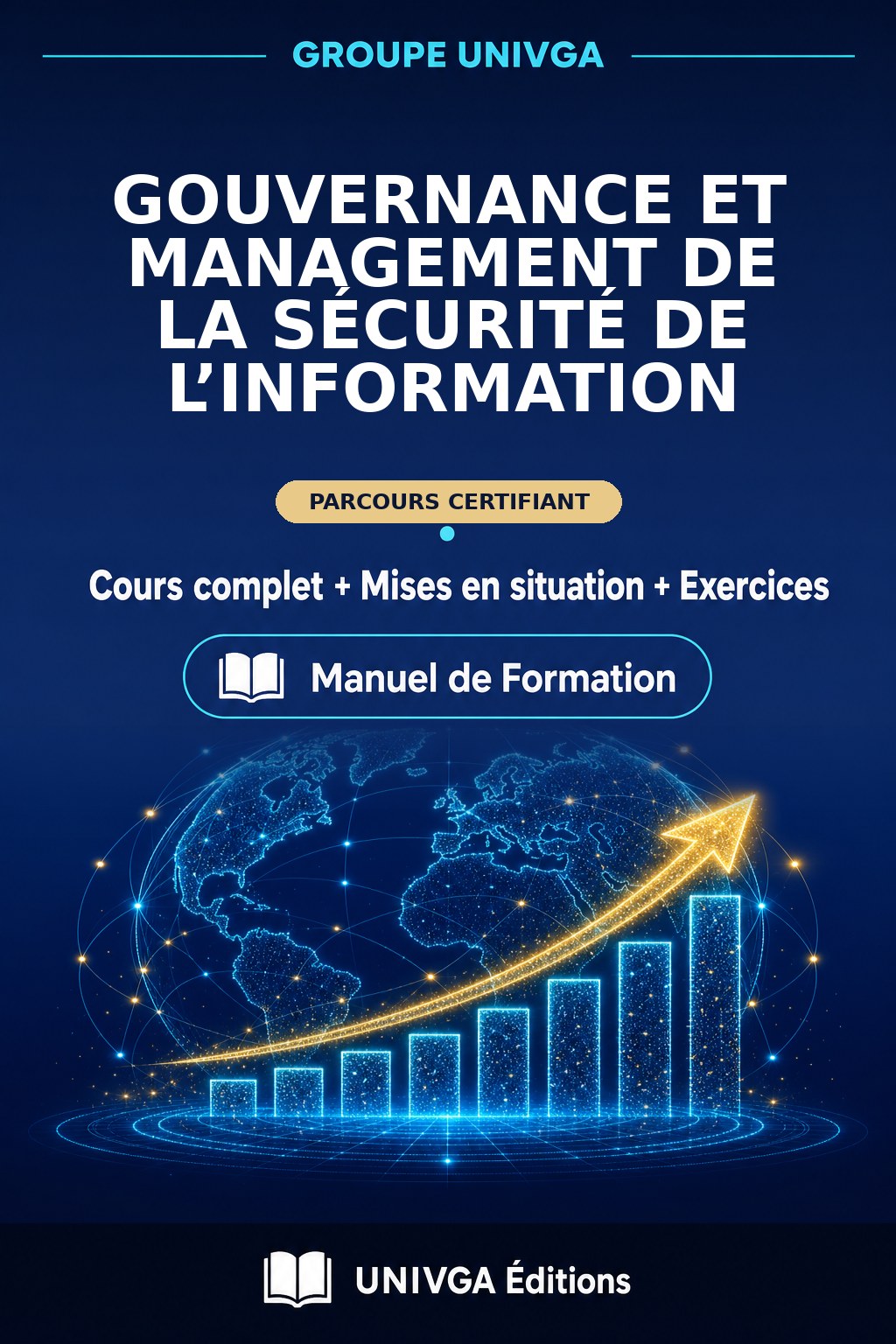 Couverture du manuel — Certificat Professionnel en Gouvernance et Management de la Sécurité de l’Information