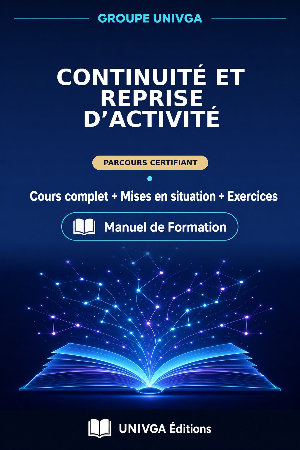 Cover of the manual — Professional Certificate in Business Continuity and Recovery