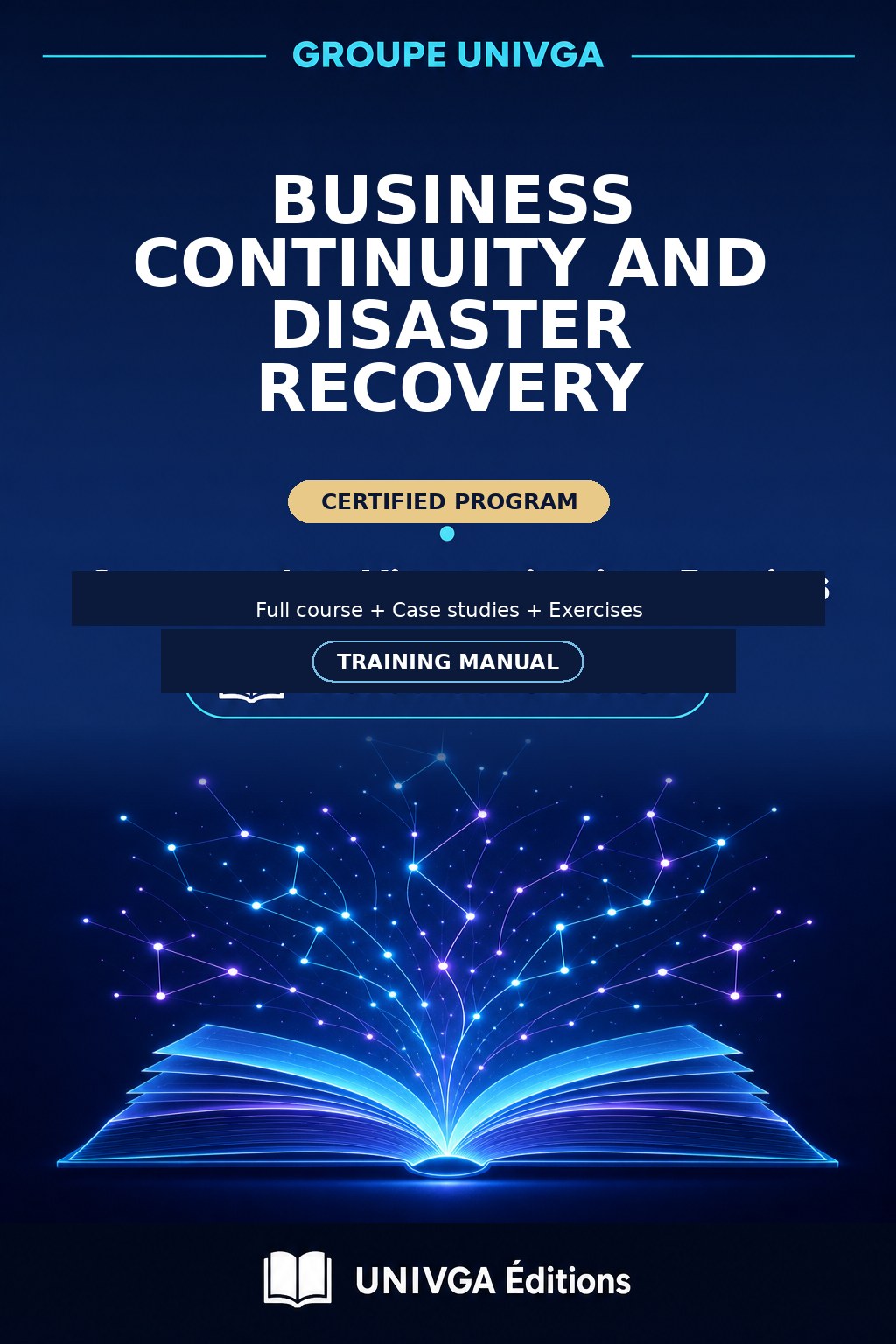 Cover of the manual — Professional Certificate in Business Continuity and Recovery