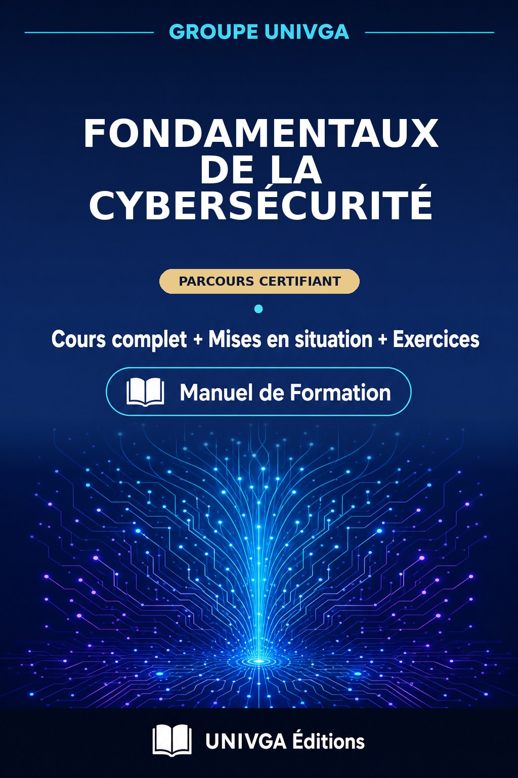 Couverture du manuel — Certificat Professionnel en Fondamentaux de la Cybersécurité