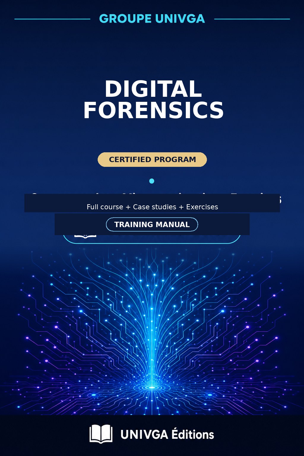 Training Manual Cover — Professional Certificate in Digital Forensics