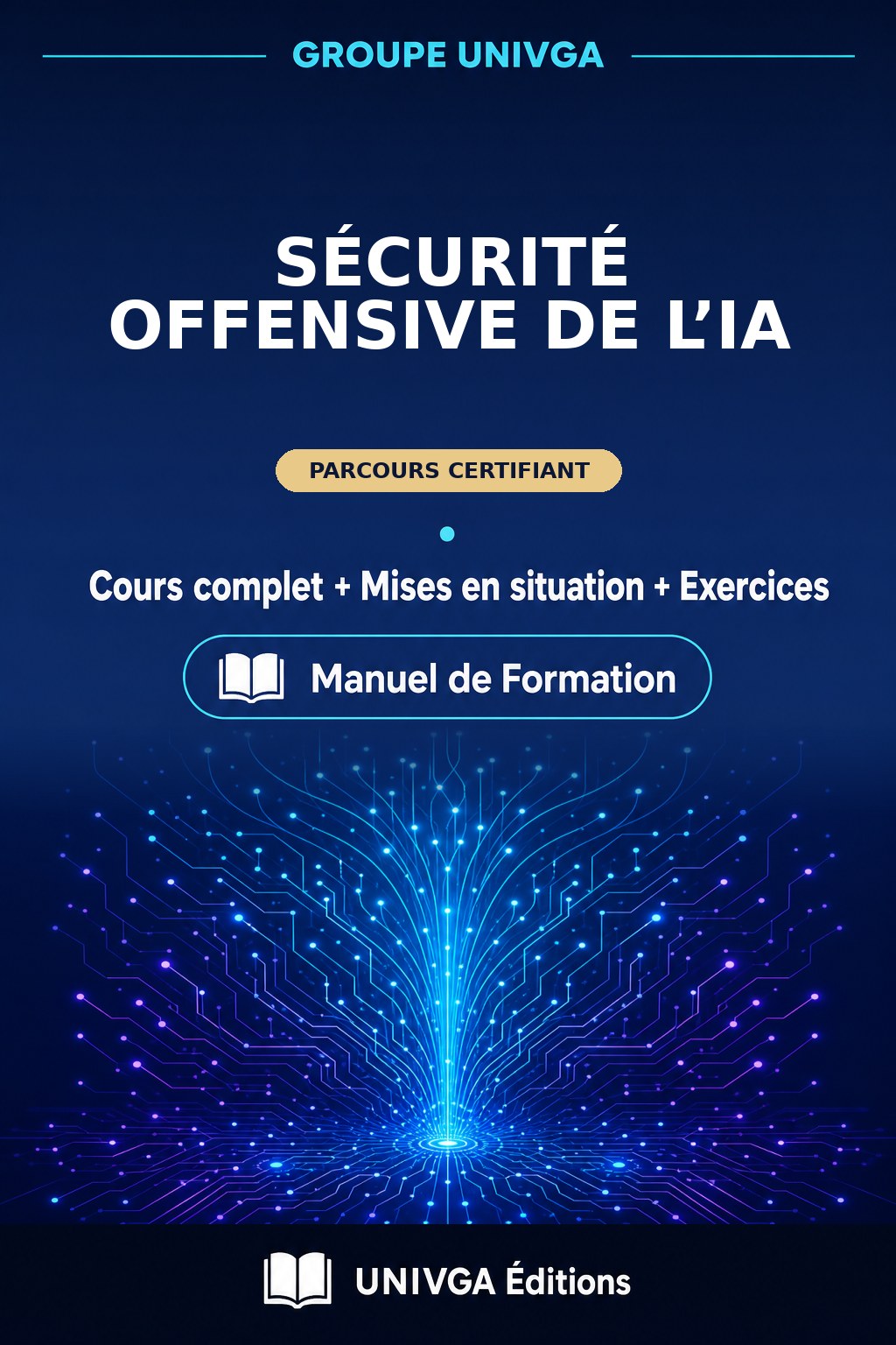 Couverture du manuel de formation — Certificat Professionnel en Sécurité Offensive de l’IA