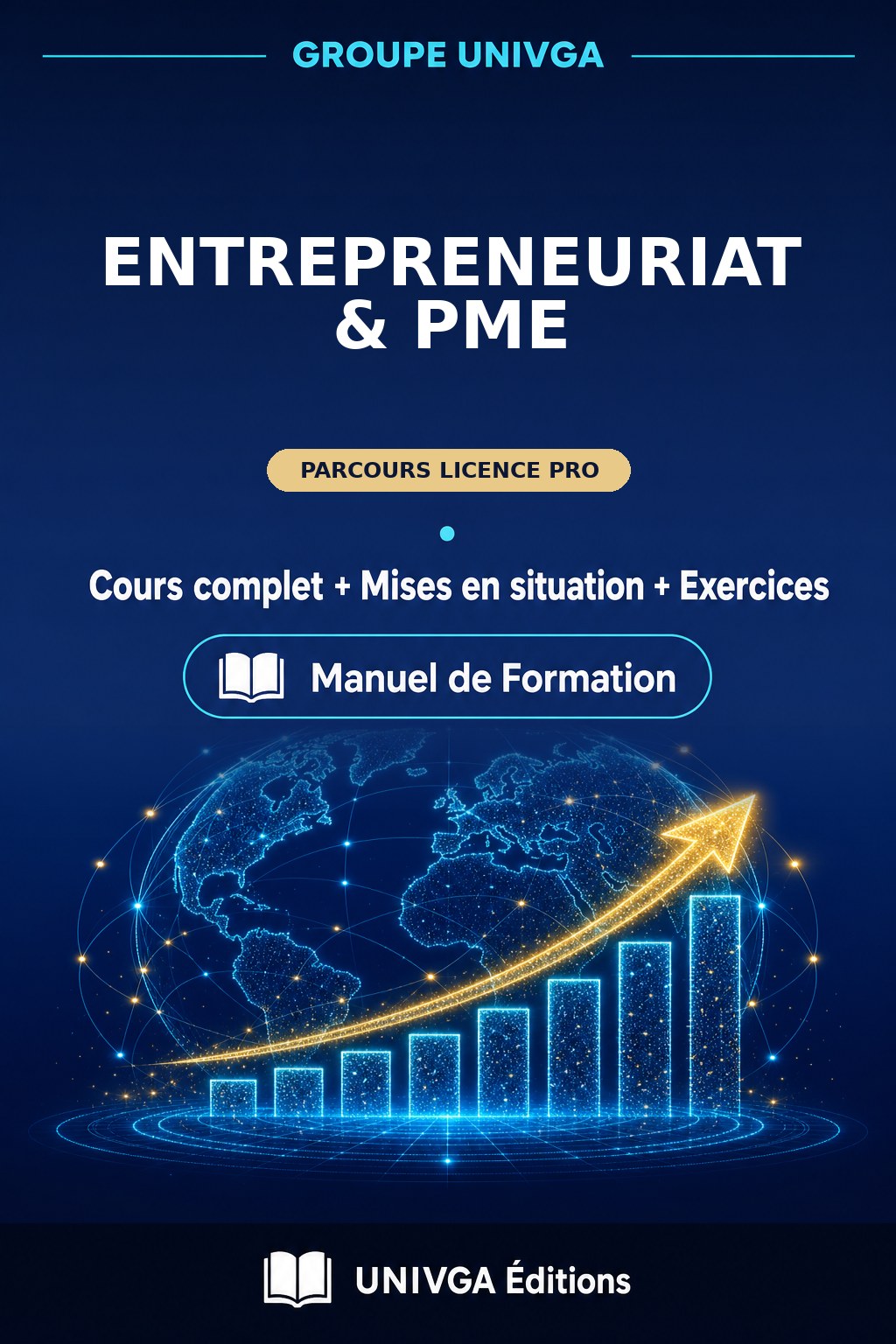 Cover of the manual — PROFESSIONAL LICENSE IN ENTREPRENEURSHIP & SMEs