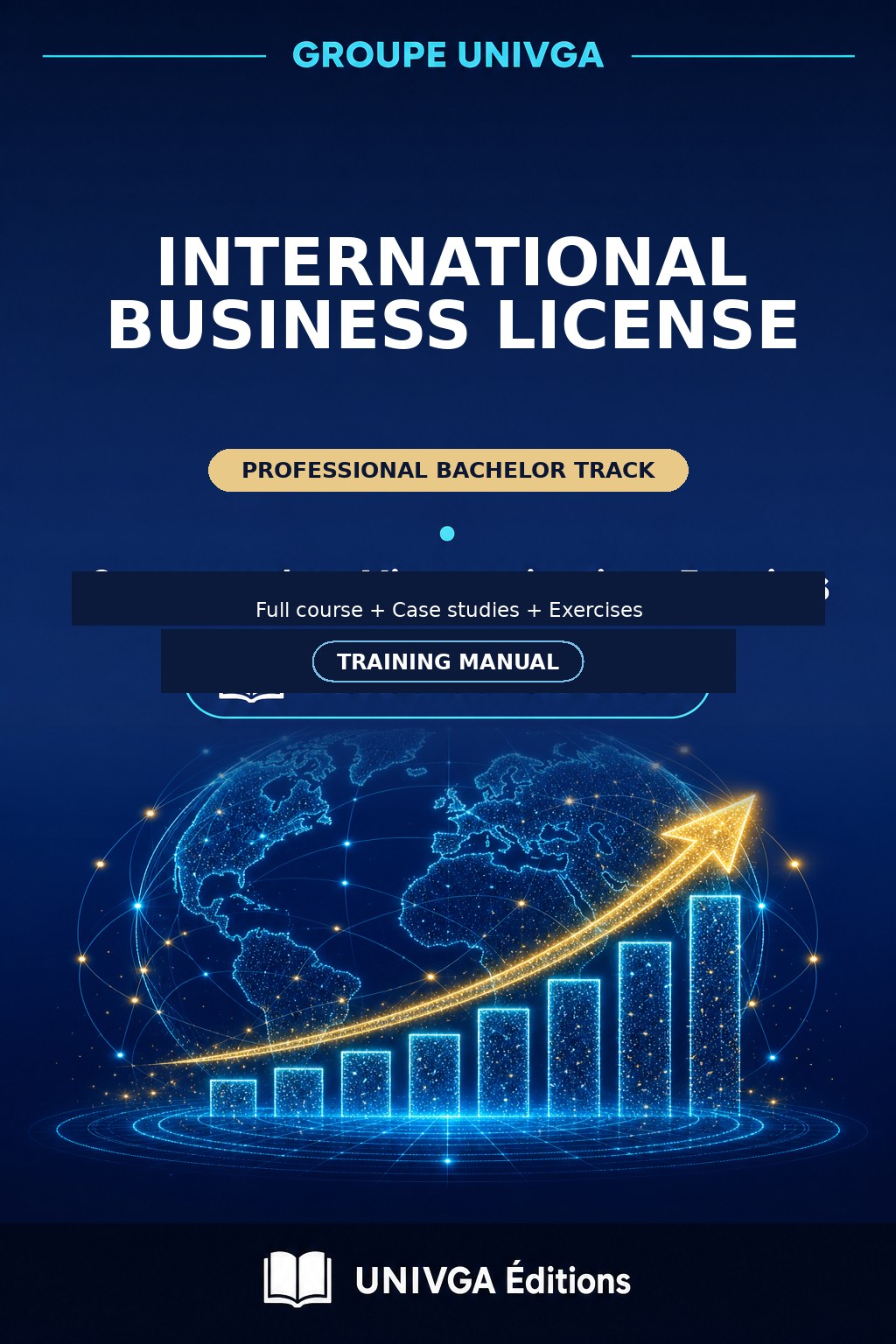 Cover of the training manual — PROFESSIONAL LICENSE IN INTERNATIONAL TRADE