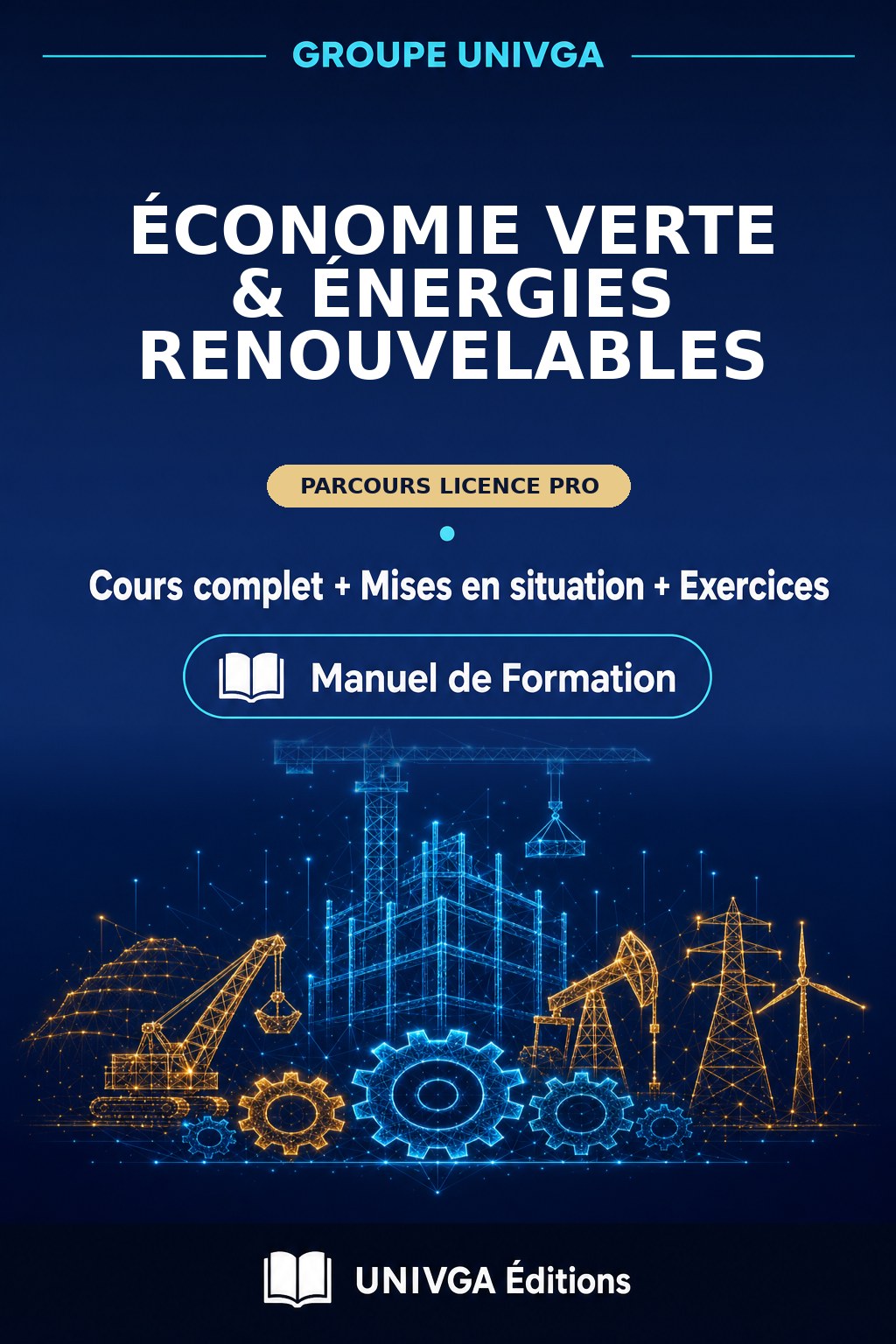 Couverture du manuel — LICENCE PRO EN ÉCONOMIE VERTE & ÉNERGIES RENOUVELABLES