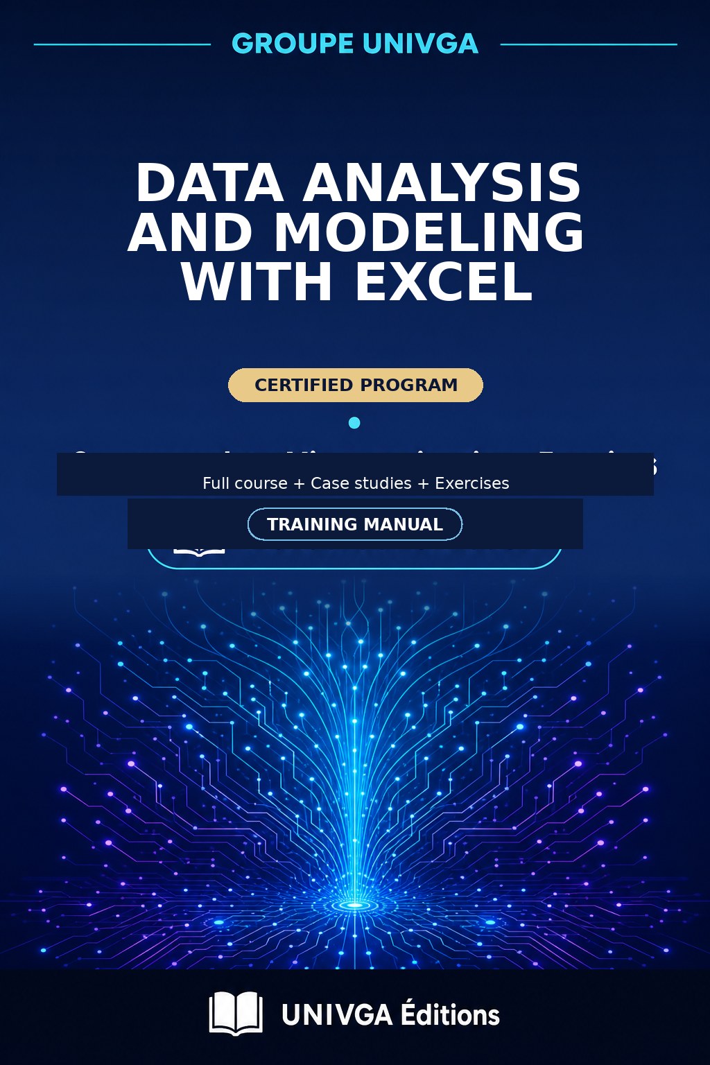 Cover of the manual — Professional Certificate in Data Analysis and Modeling with Excel
