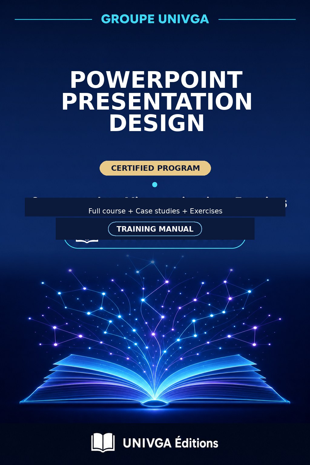 Manual Cover — Professional Certificate in PowerPoint Presentation Design