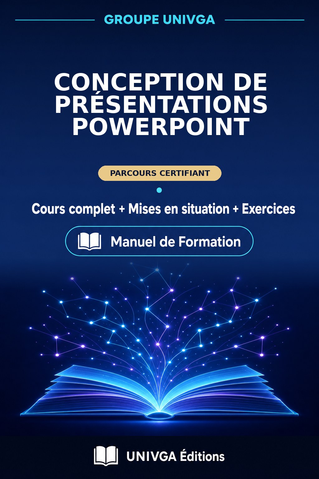 Couverture du manuel — Certificat Professionnel en Conception de Présentations PowerPoint