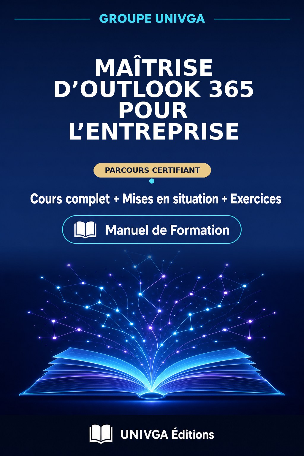 Cover of the manual — Professional Certificate in Mastering Outlook 365 for Business