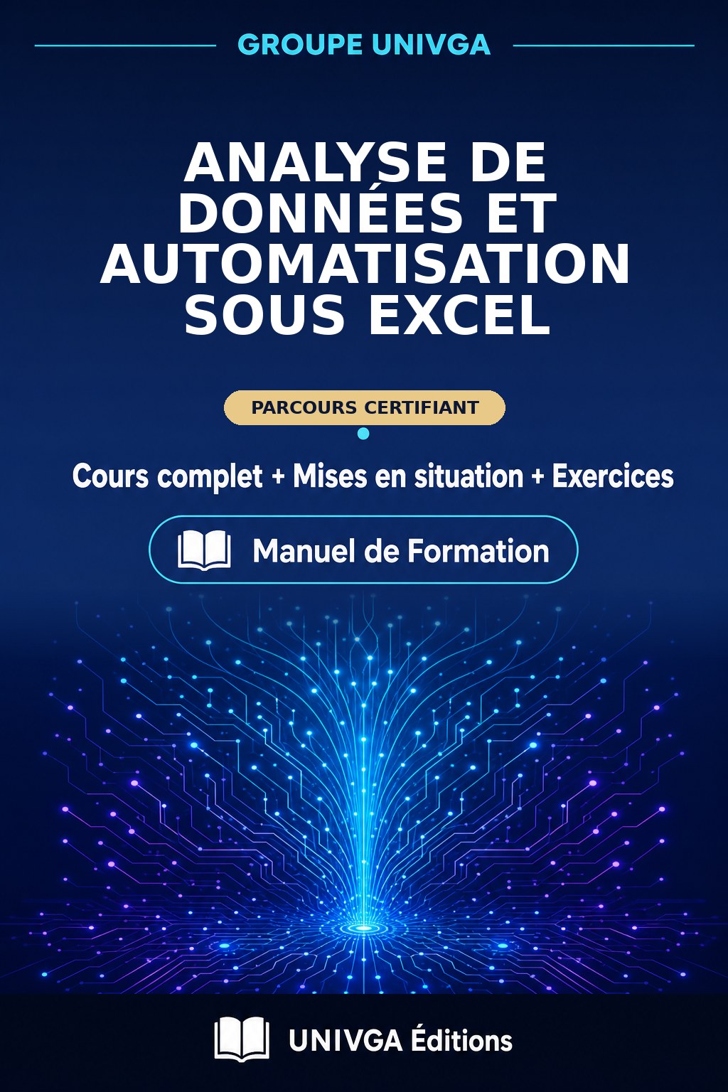 Cover of the manual — Professional Certificate in Data Analysis and Automation in Excel