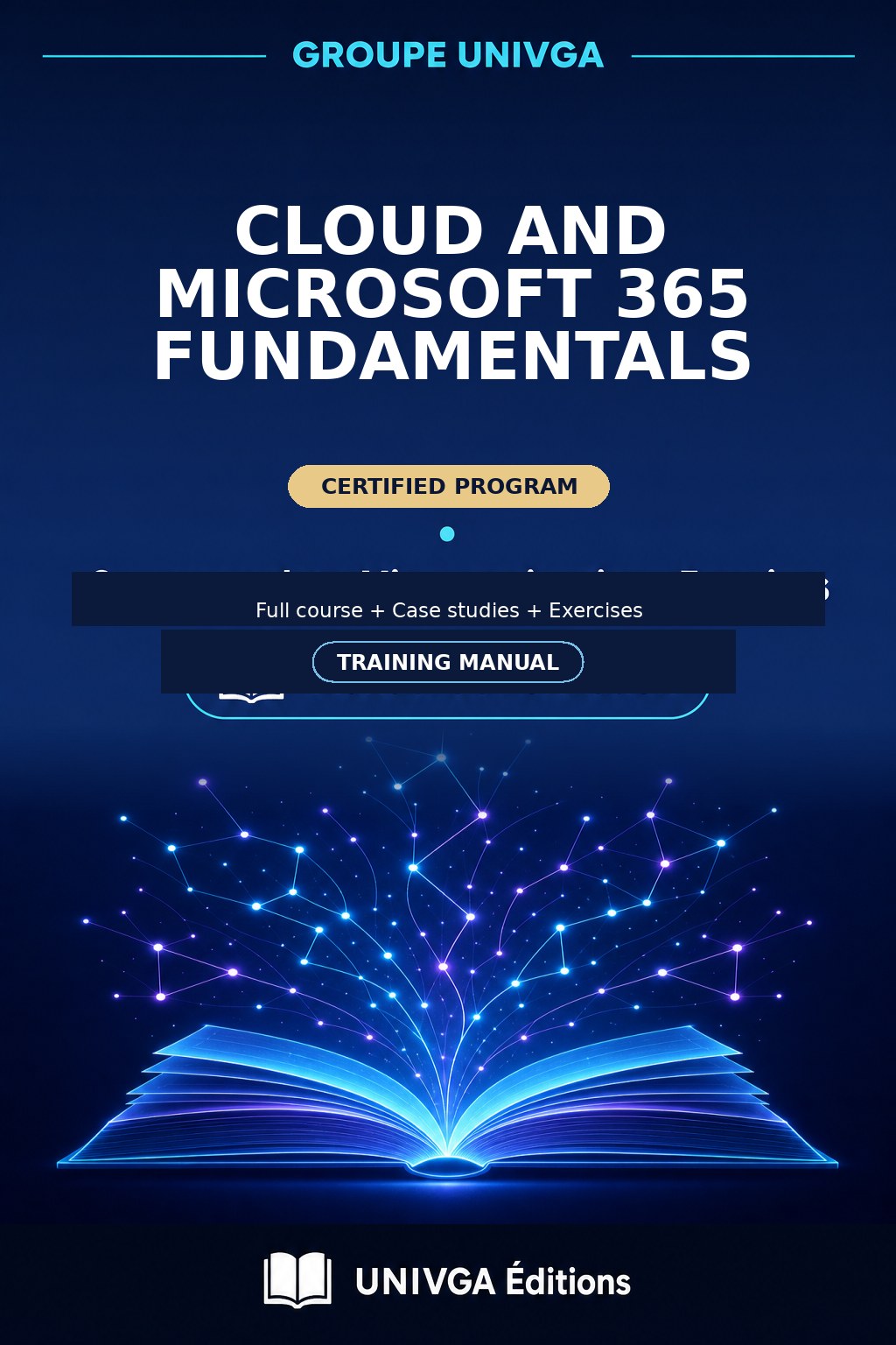 Training Manual Cover — Professional Certificate in Cloud Fundamentals and Microsoft 365 Services