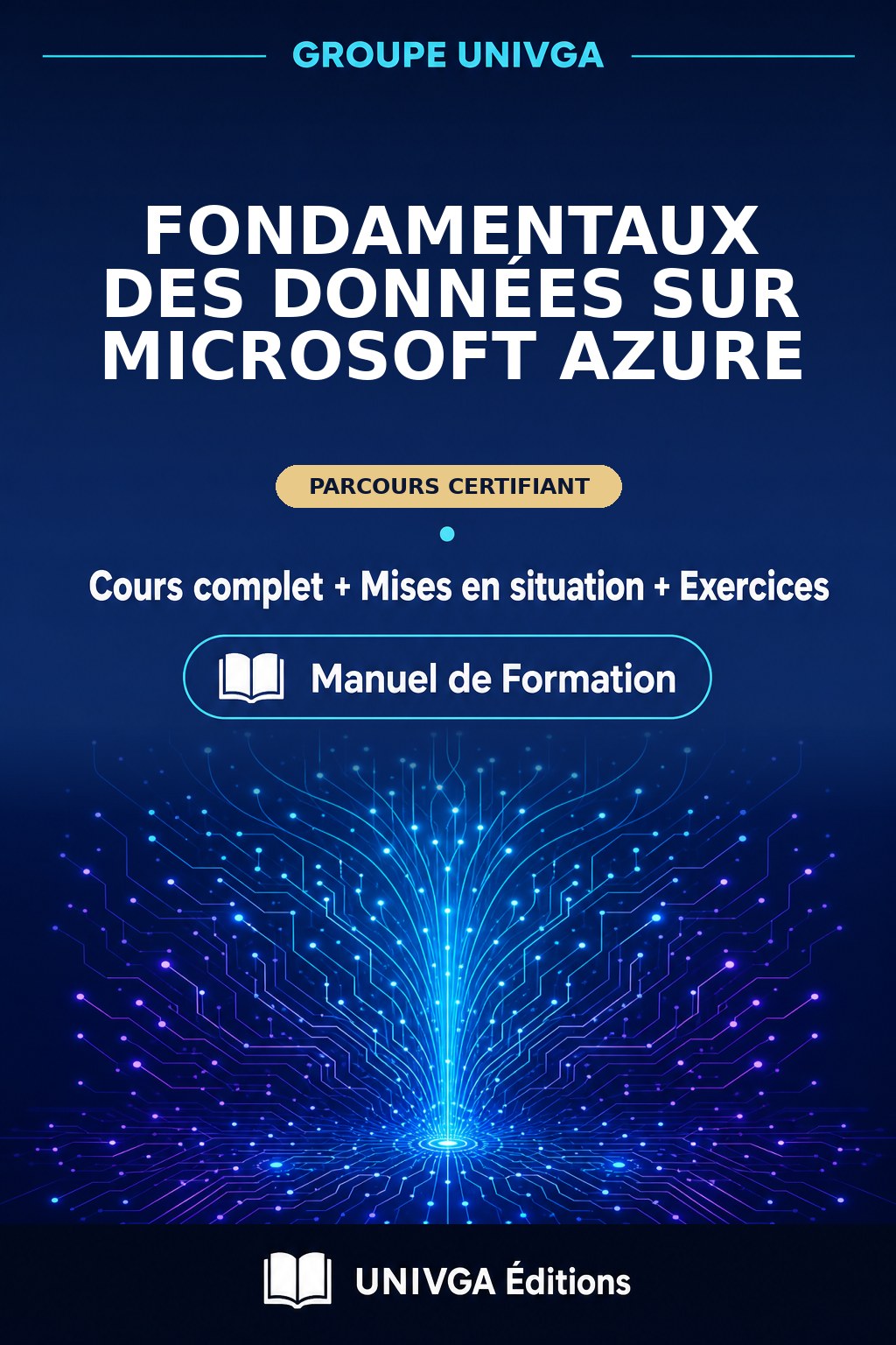 Couverture du manuel — Certificat Professionnel en Fondamentaux des Données sur Microsoft Azure
