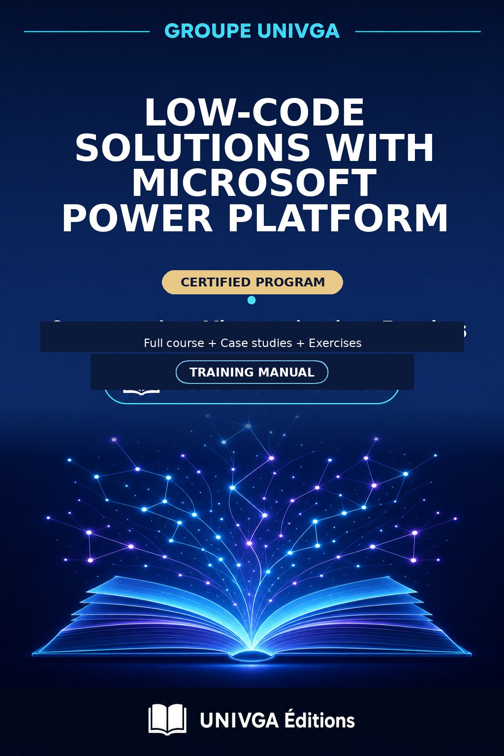 Manual Cover — Professional Certificate in Low-Code Solutions with Microsoft Power Platform