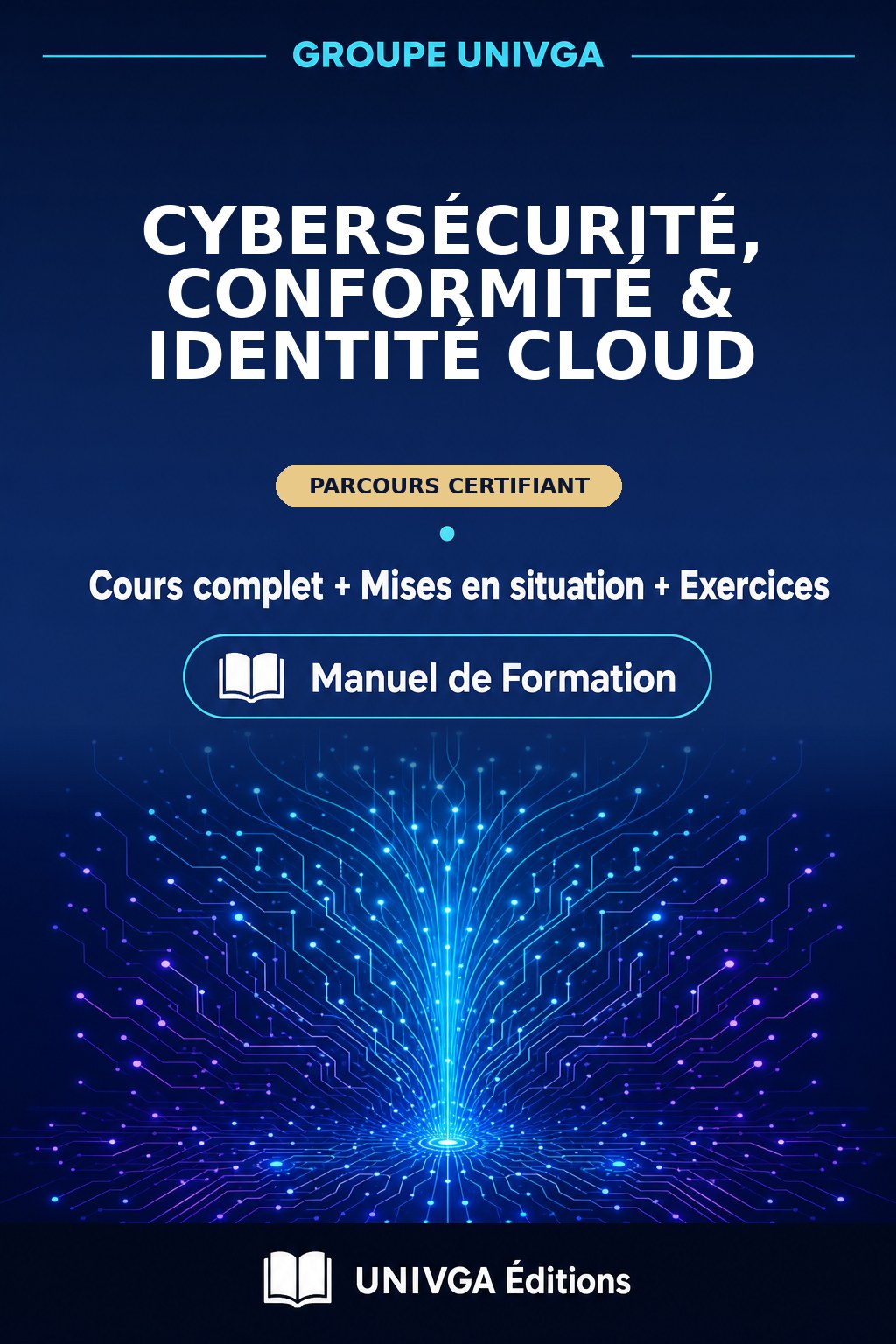 Couverture du manuel — Certificat Professionnel en Cybersécurité, Conformité & Identité Cloud