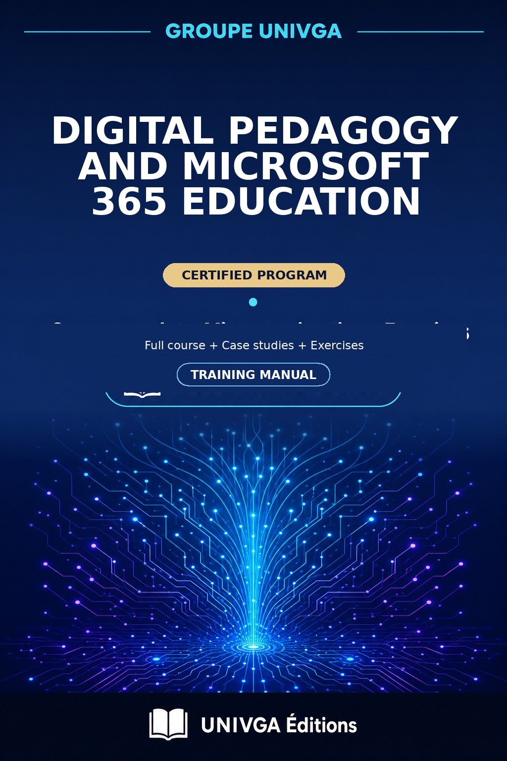 Cover of the training manual — Professional Certificate in Digital Pedagogy and Microsoft 365 Education