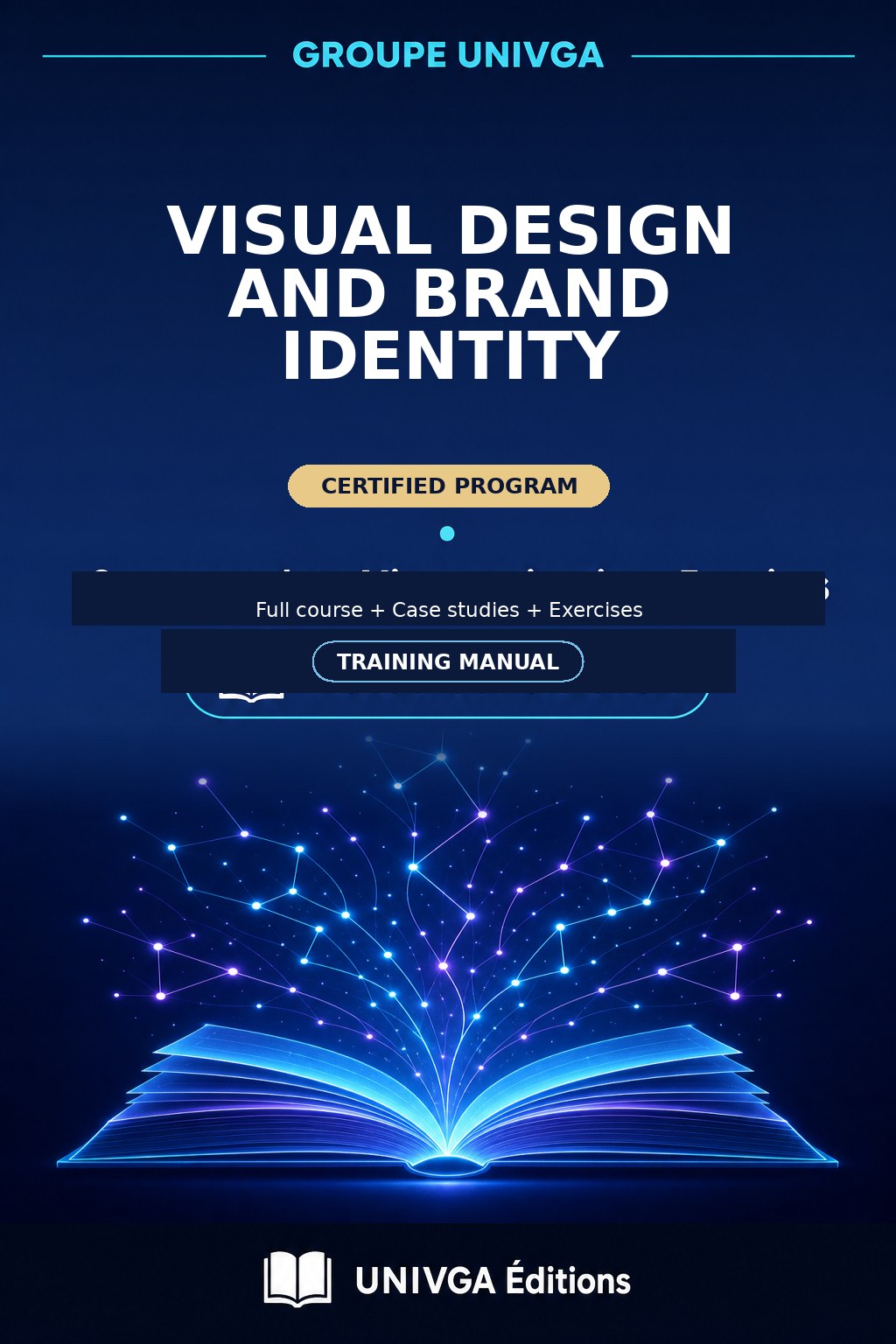Cover of the training manual — Professional Certificate in Visual Design and Brand Identity