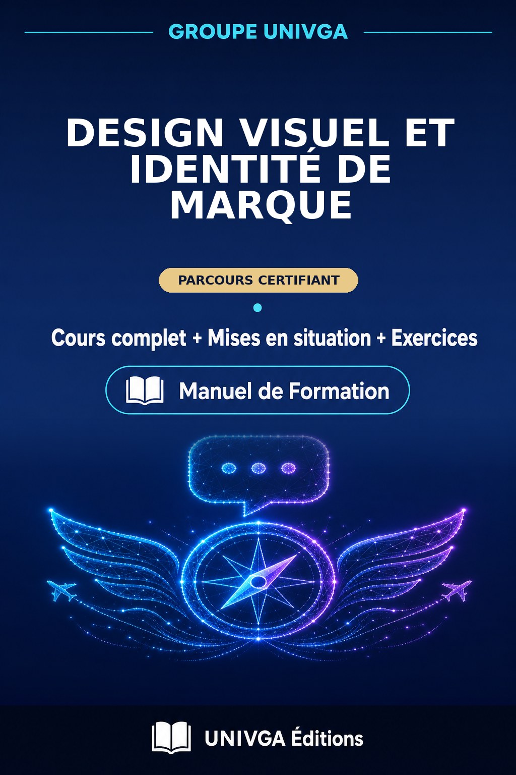 Cover of the manual — Professional Certificate in Visual Design and Brand Identity