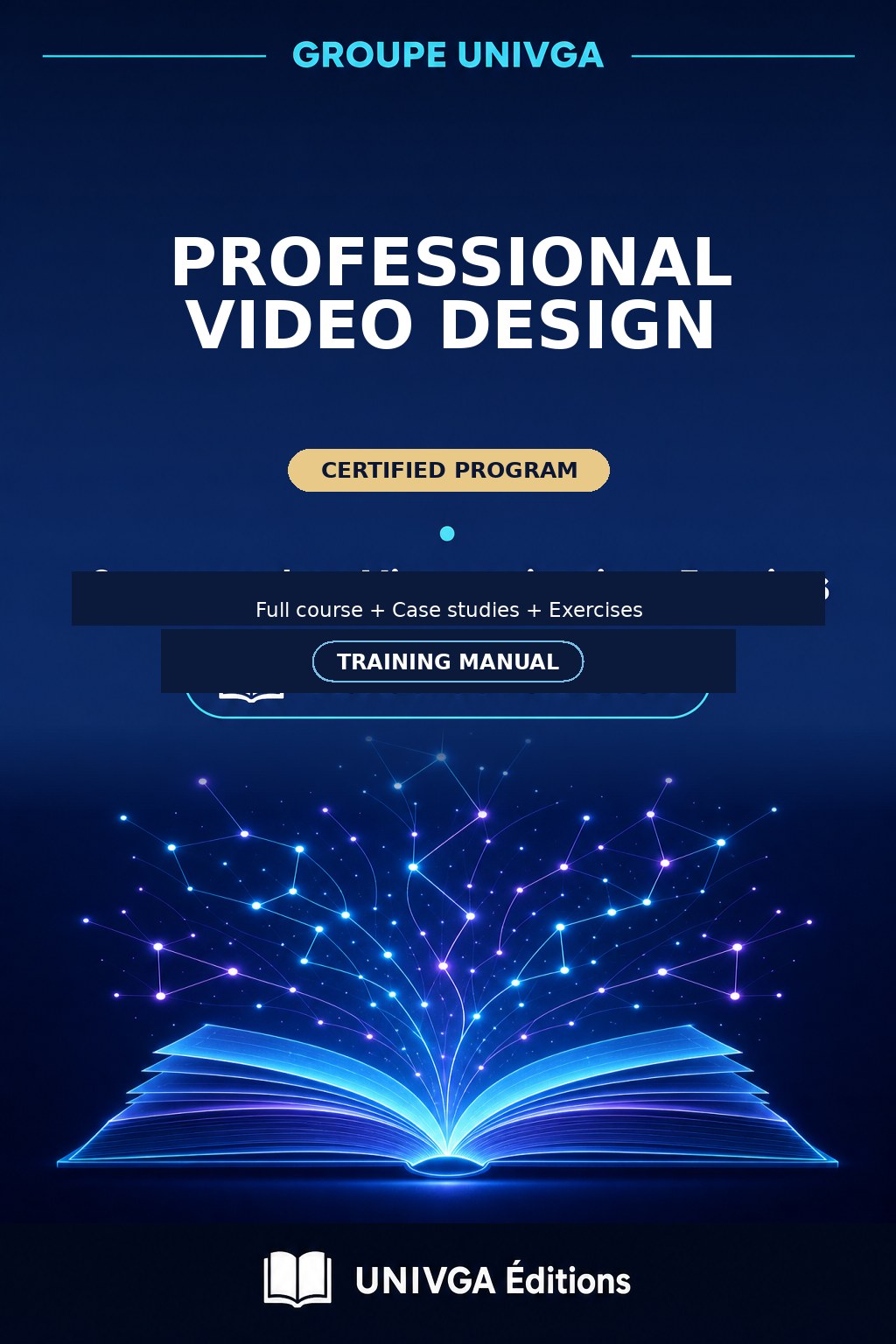 Cover of the manual — Professional Certificate in Professional Video Design