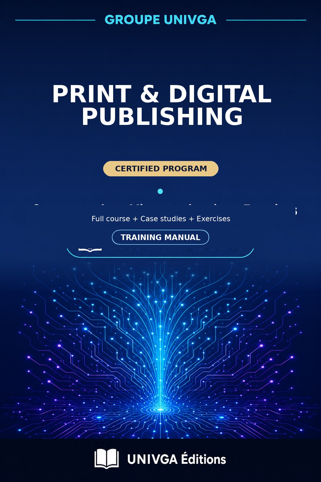 Cover of the manual — Professional Certificate in Print & Digital Publishing