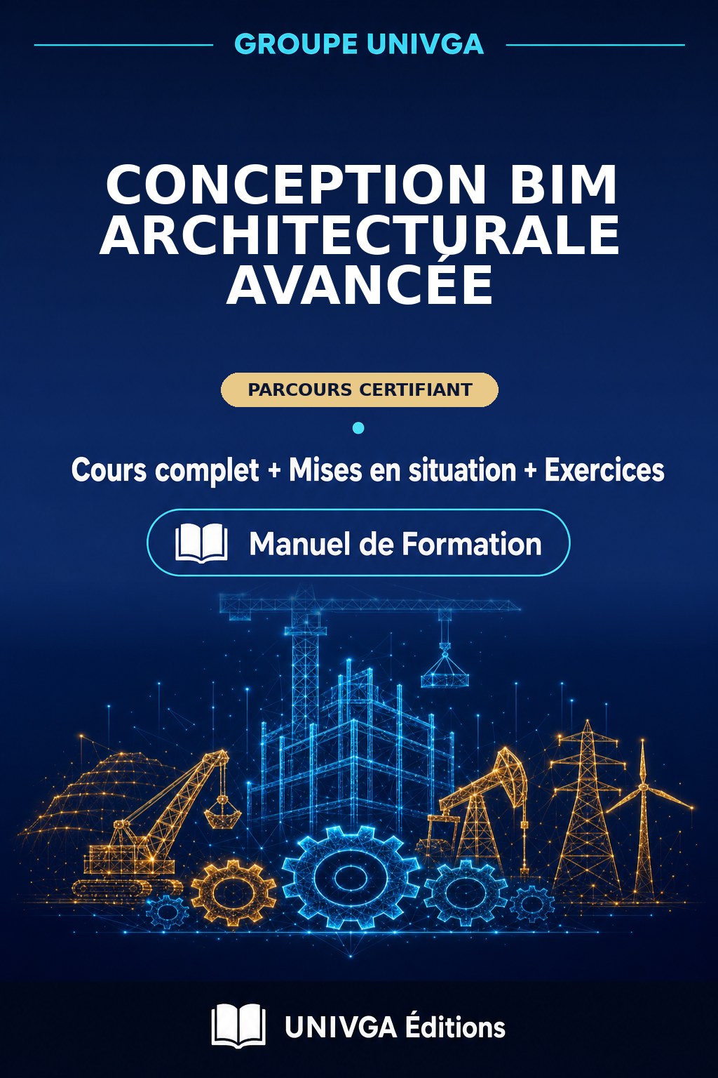 Cover of the manual — Professional Certificate in Advanced Architectural BIM Design