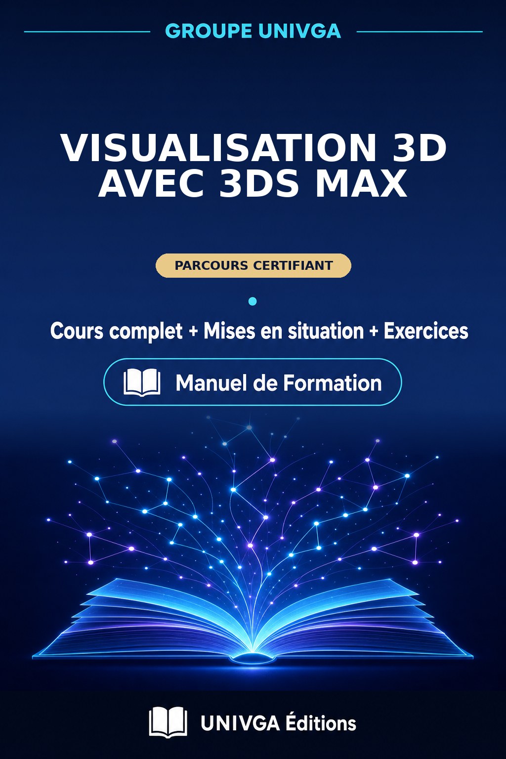 Cover of the manual — Professional Certificate in 3D Visualization with 3ds Max