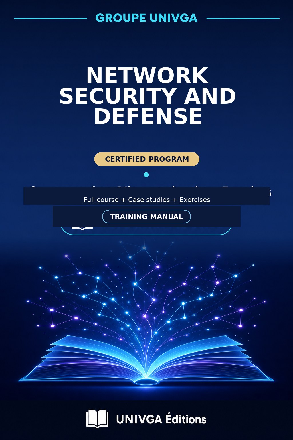 Cover of the training manual — Professional Certificate in Network Security and Defense