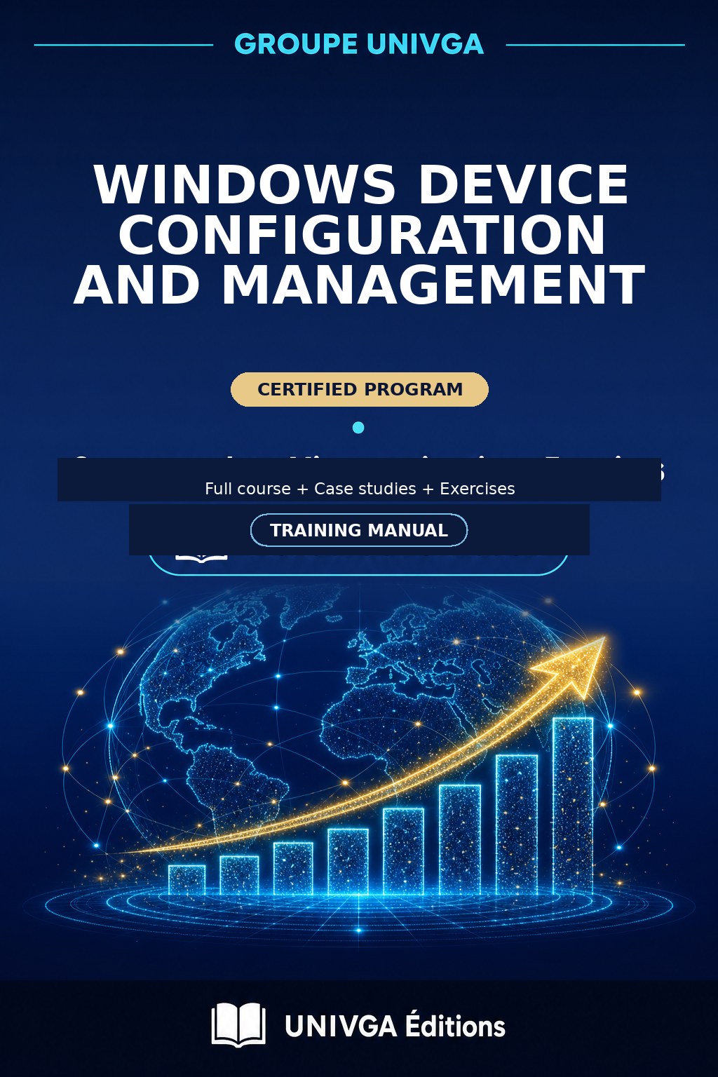 Cover of the training manual — Professional Certificate in Configuration and Management of Windows Devices