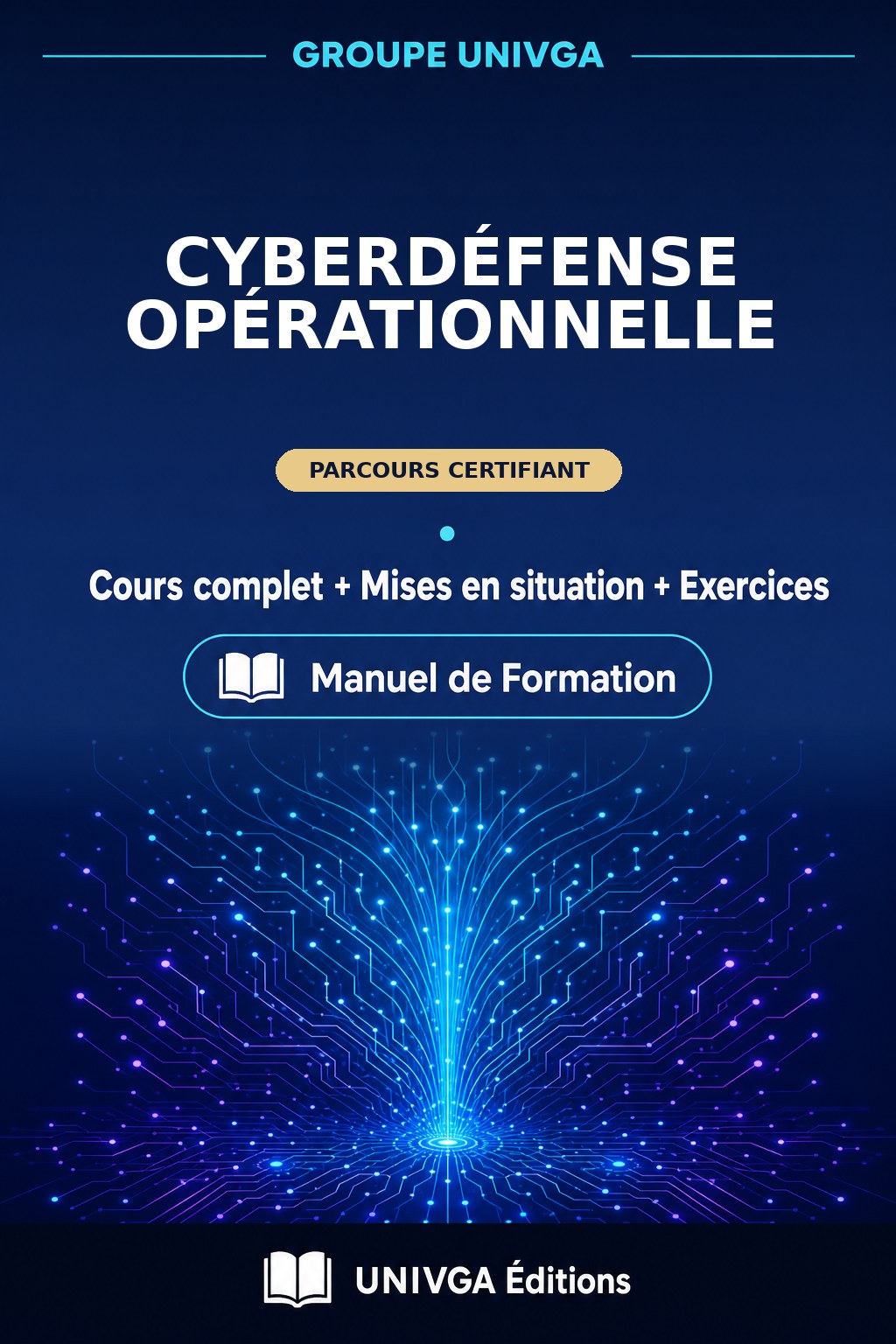 Couverture du manuel — Certificat Professionnel en Cyberdéfense Opérationnelle