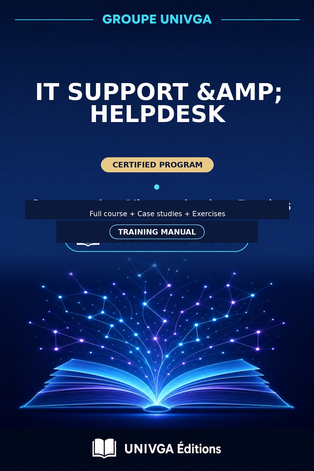 Manual Cover — Professional Certificate in IT Support & Helpdesk
