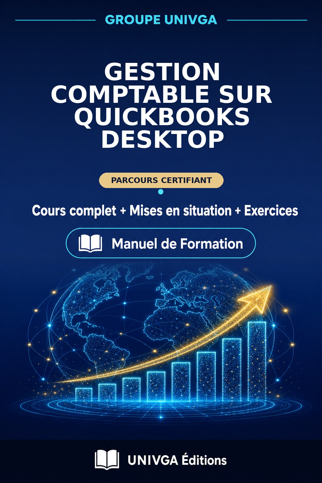 Cover of the manual — Professional Certificate in Accounting Management on QuickBooks Desktop
