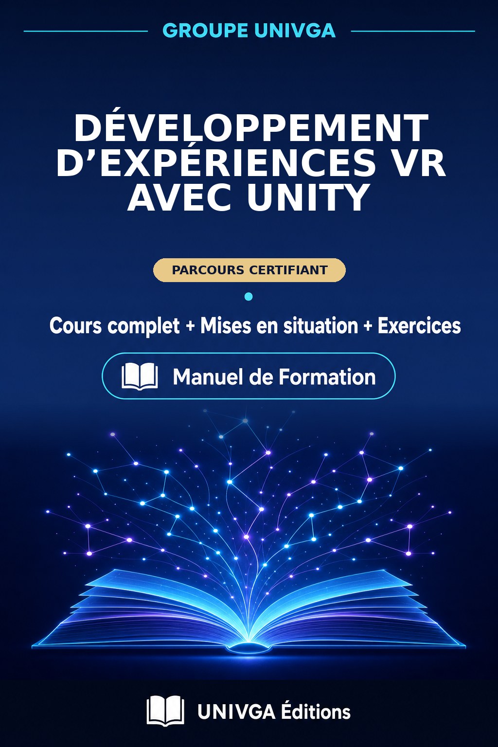 Manual Cover — Professional Certificate in VR Experience Development with Unity