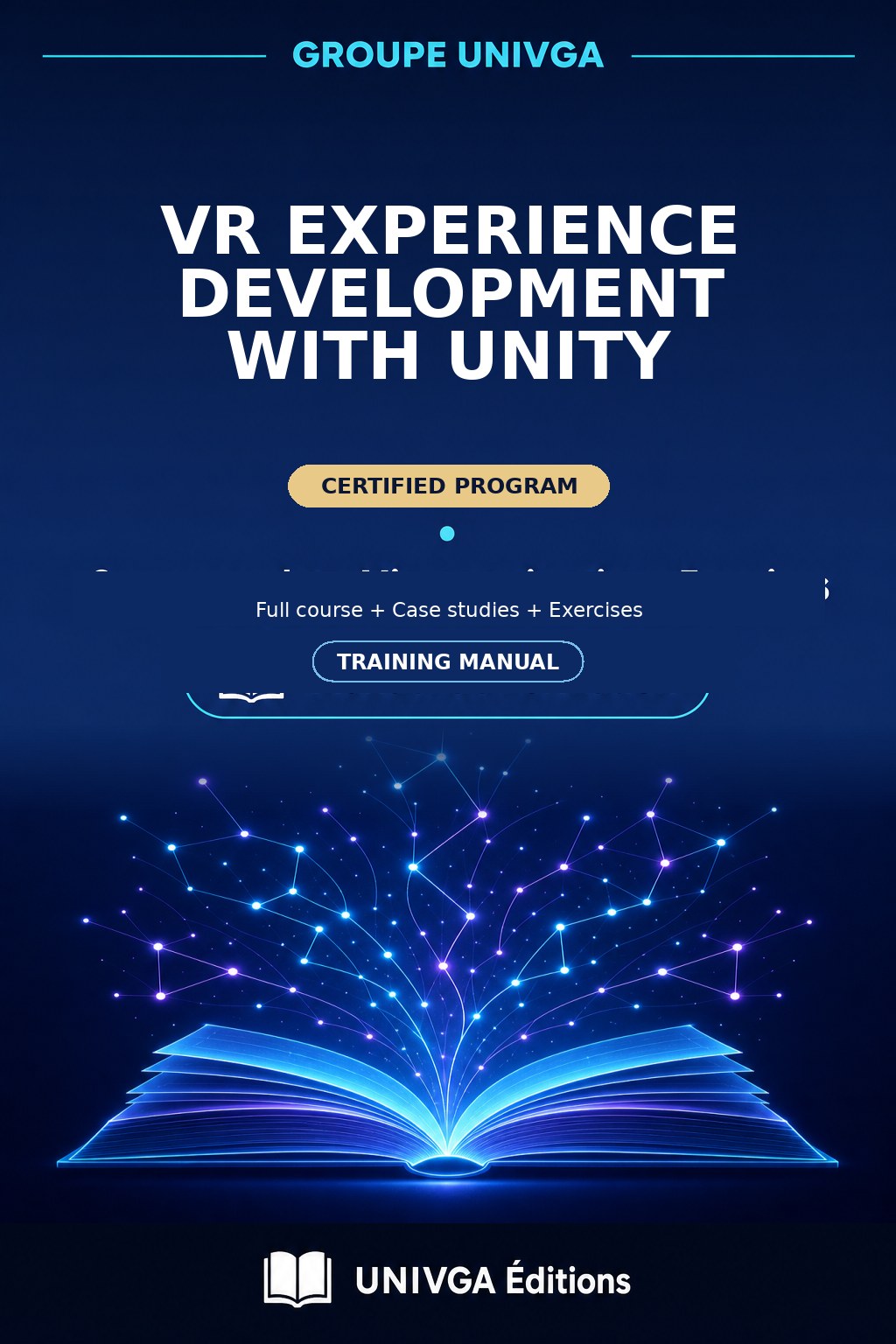 Manual Cover — Professional Certificate in VR Experience Development with Unity