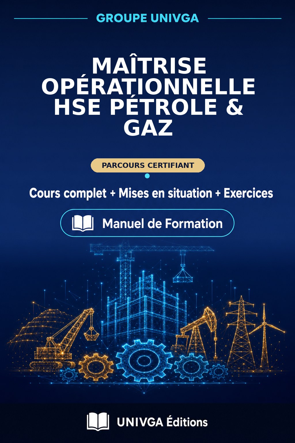 Couverture du manuel — Certificat Professionnel en Maîtrise Opérationnelle HSE Pétrole & Gaz