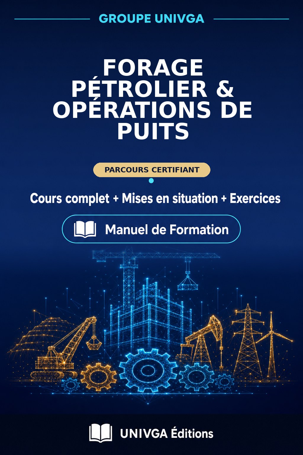 Couverture du manuel — Certificat Professionnel en Forage Pétrolier & Opérations de Puits