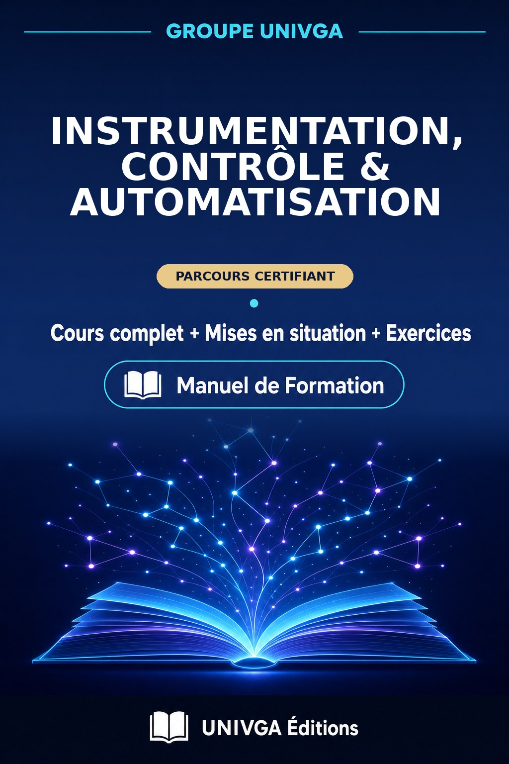 Couverture du manuel — Certificat Professionnel en Instrumentation, Contrôle & Automatisation
