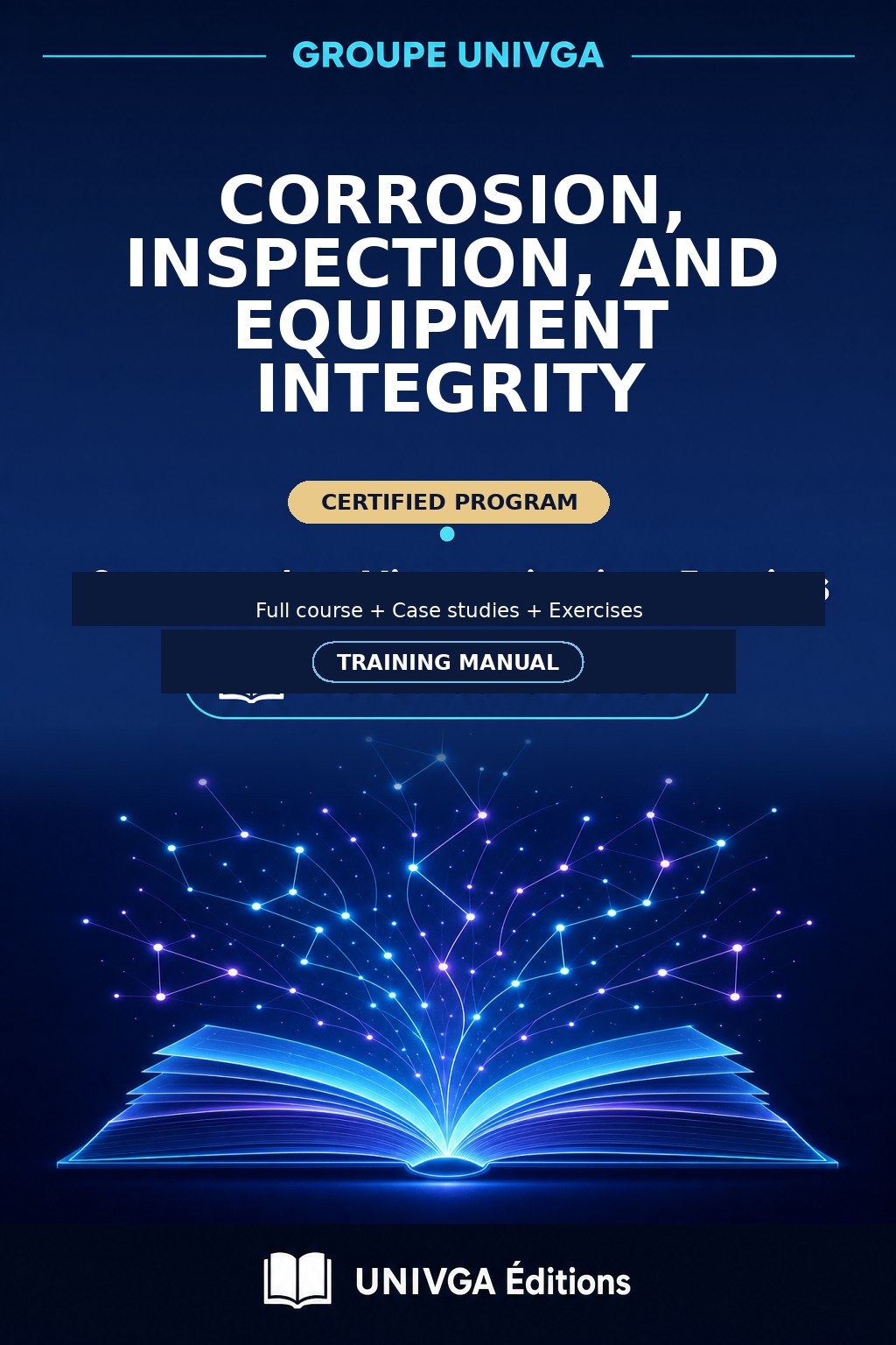 Cover of the training manual — Professional Certificate in Corrosion, Inspection and Equipment Integrity