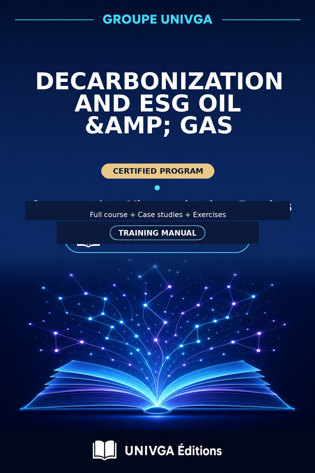 Cover of the manual — Professional Certificate in Decarbonization and ESG Oil & Gas