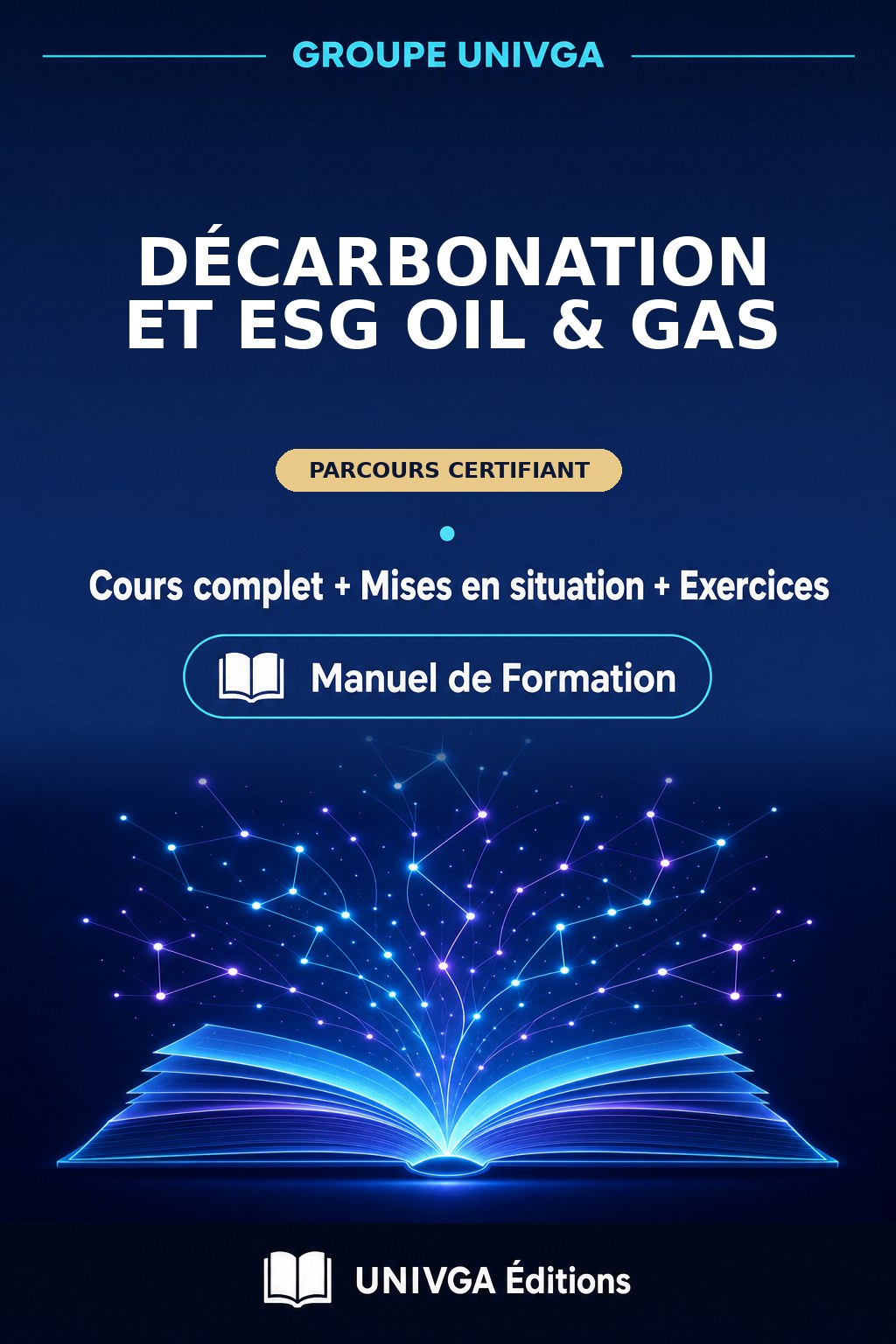 Cover of the manual — Professional Certificate in Decarbonization and ESG Oil & Gas