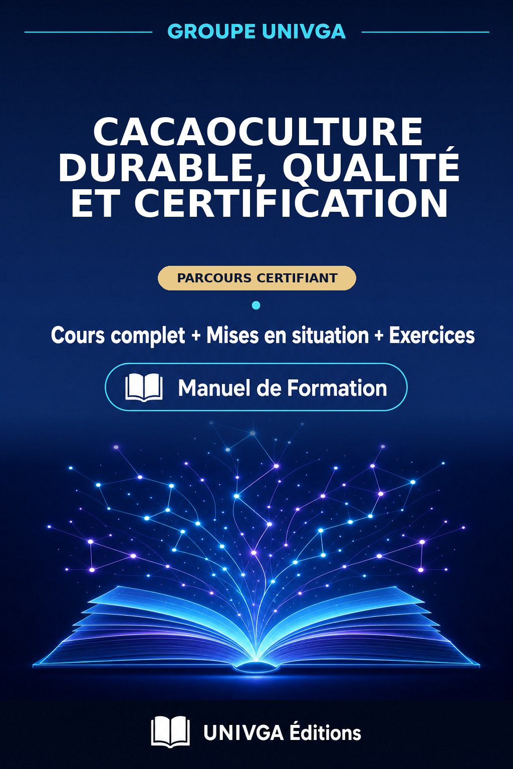 Cover of the manual — Professional Certificate in Sustainable Cocoa Farming, Quality and Certification