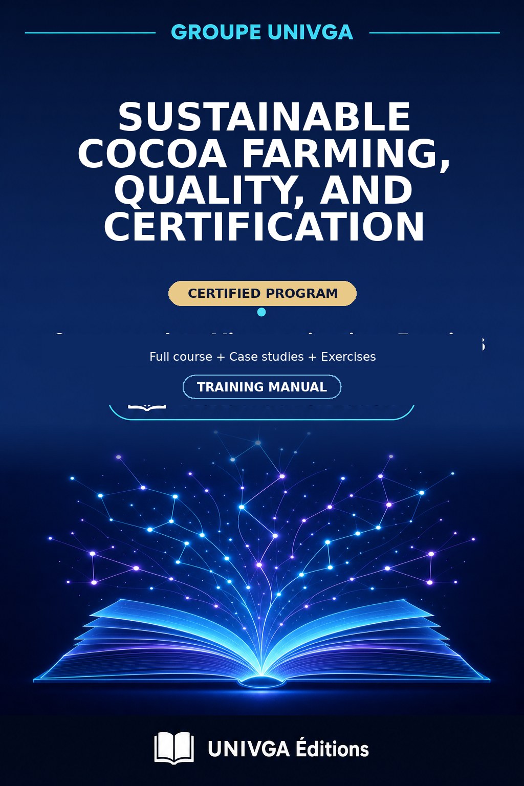 Cover of the manual — Professional Certificate in Sustainable Cocoa Farming, Quality and Certification
