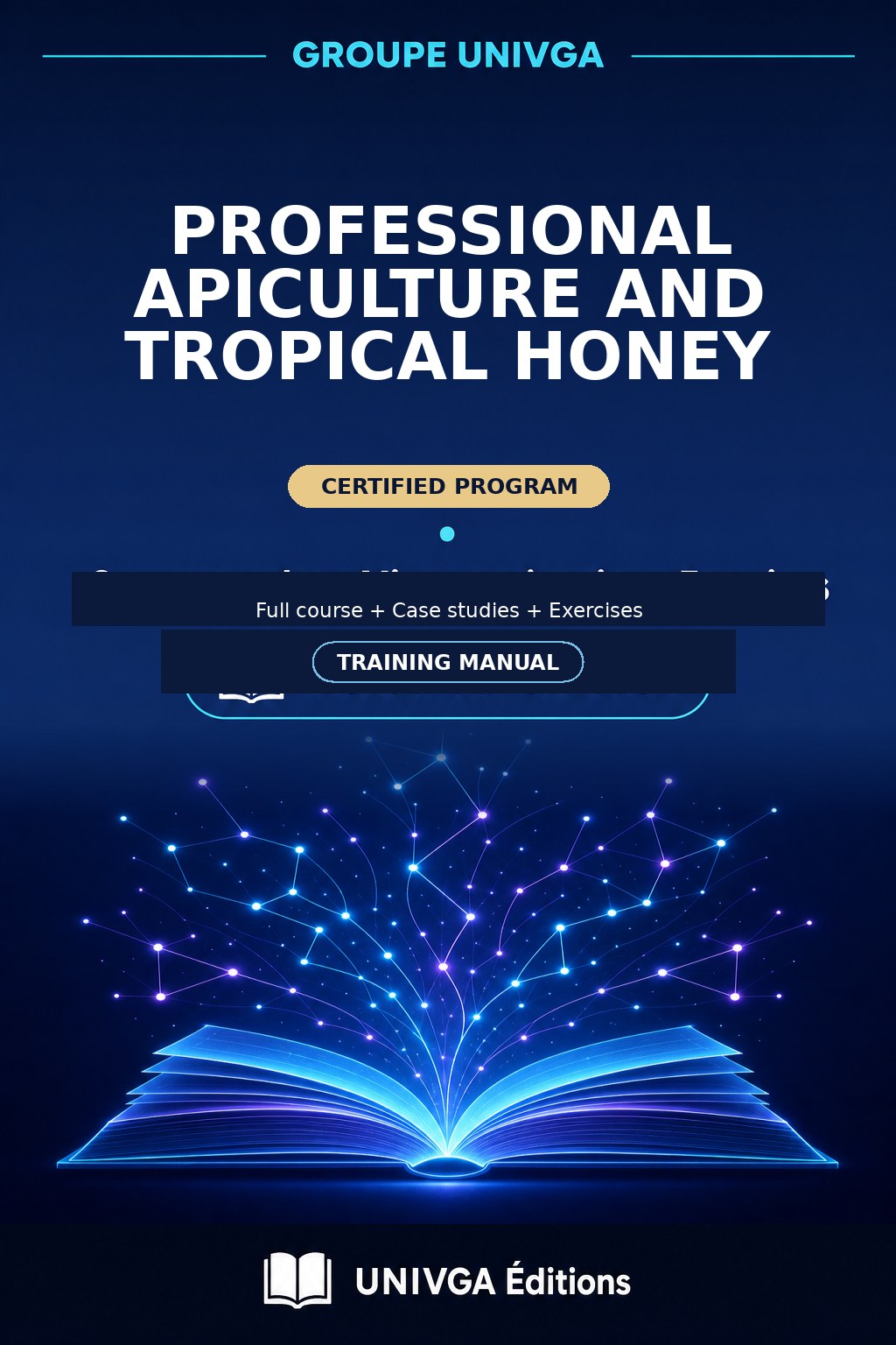 Cover of the manual — Professional Certificate in Professional Beekeeping and Tropical Honey