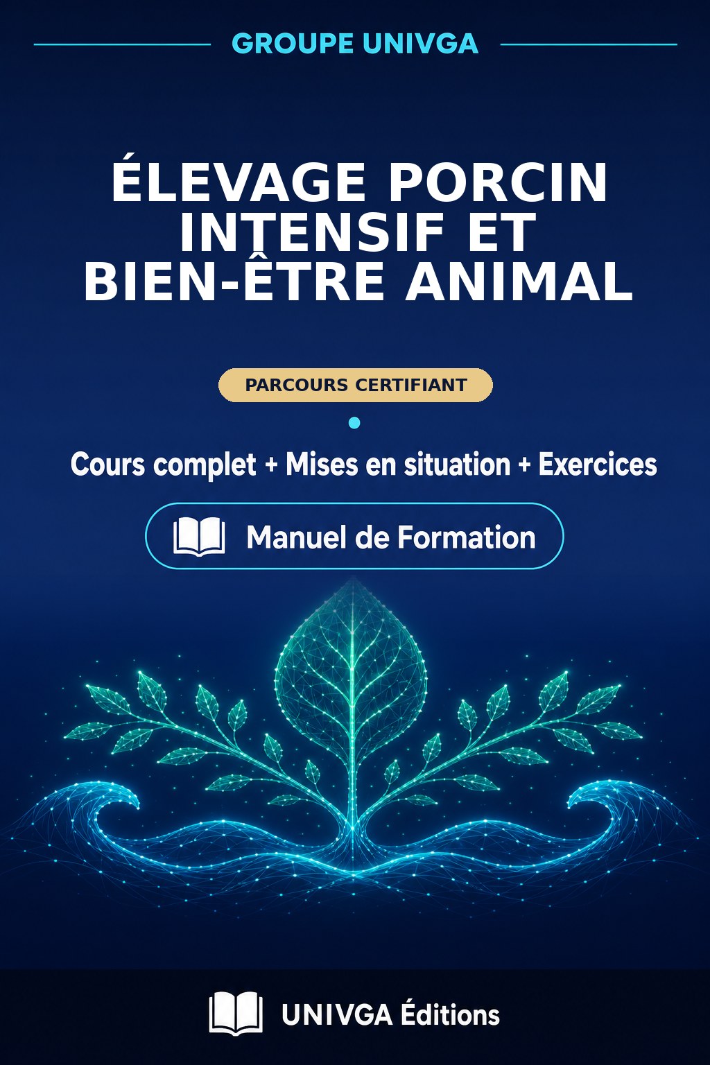 Couverture du manuel — Certificat Professionnel en Élevage Porcin Intensif et Bien-être Animal