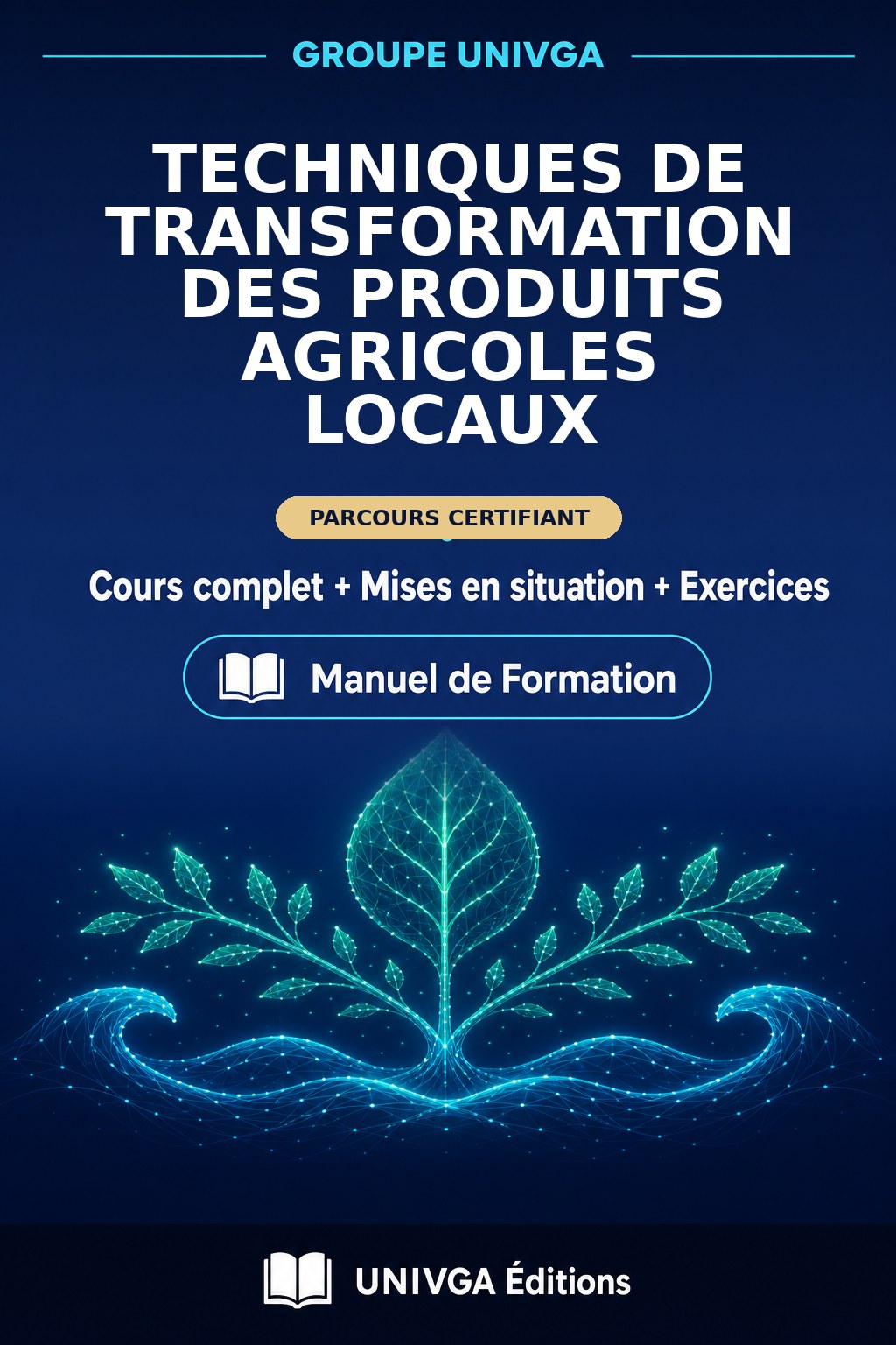 Manual Cover — Professional Certificate in Techniques for Processing Local Agricultural Products