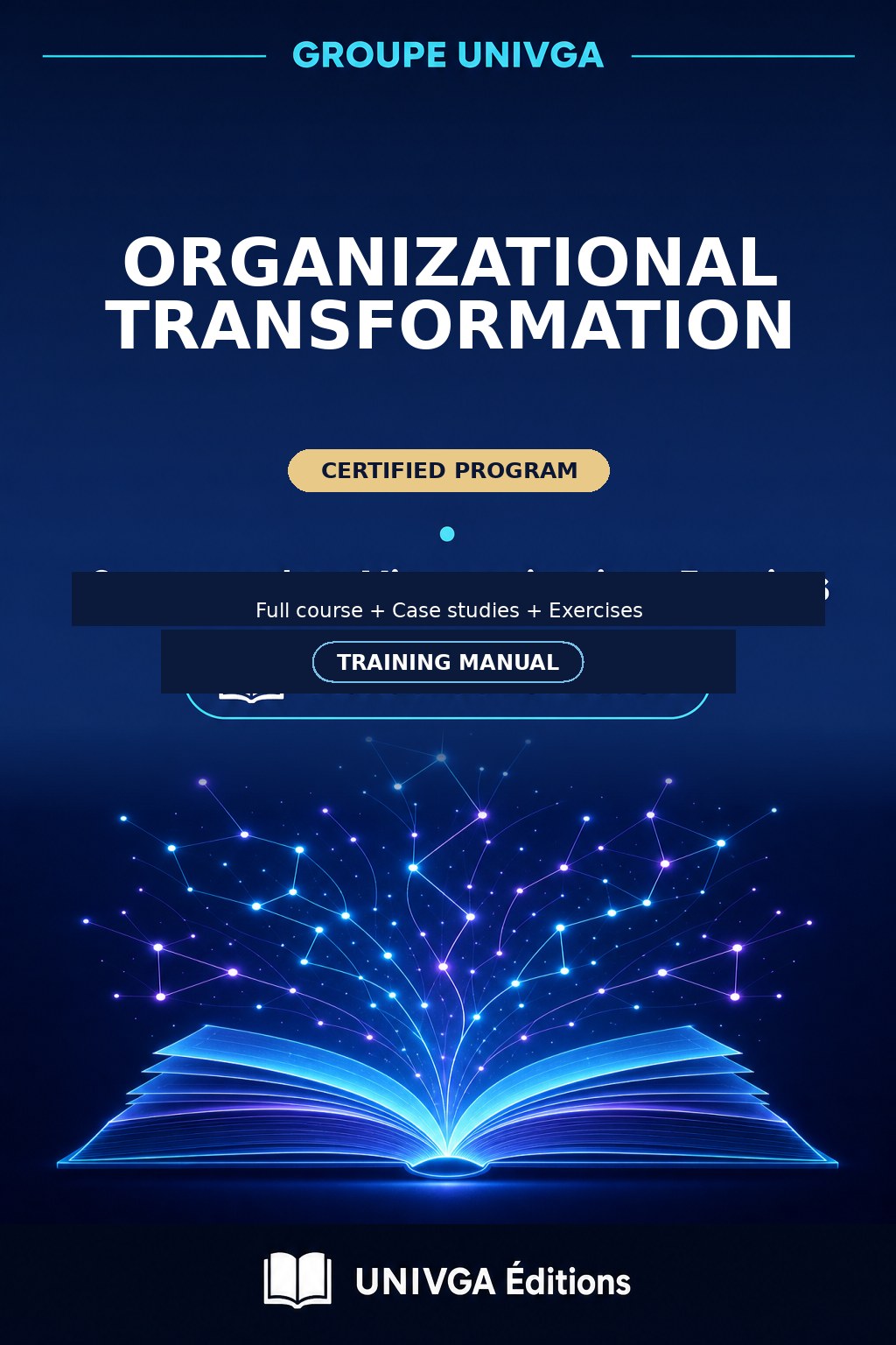 Cover of the training manual — Professional Certificate in Organizational Transformation