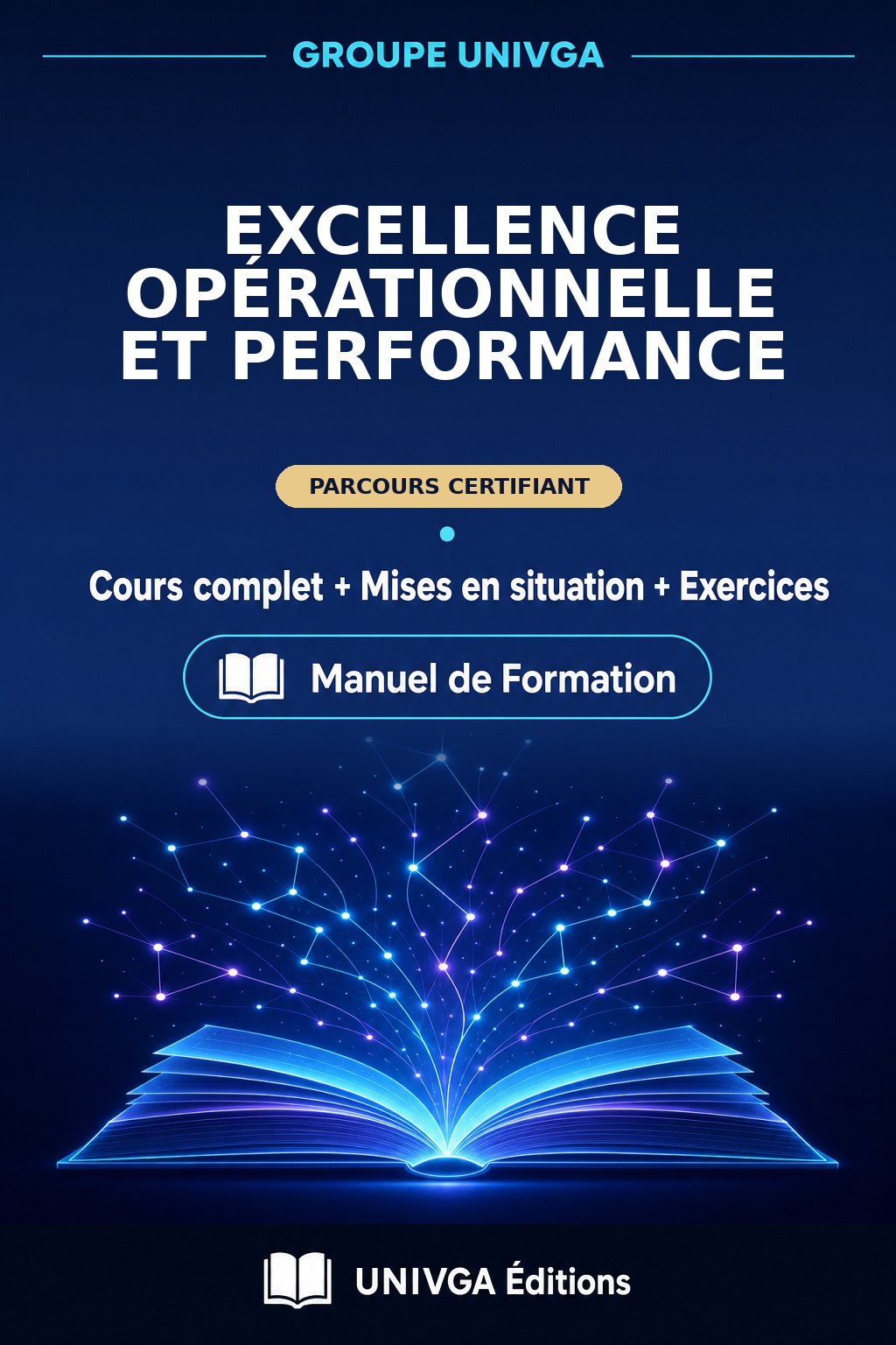 Couverture du manuel — Certificat Professionnel en Excellence Opérationnelle et Performance