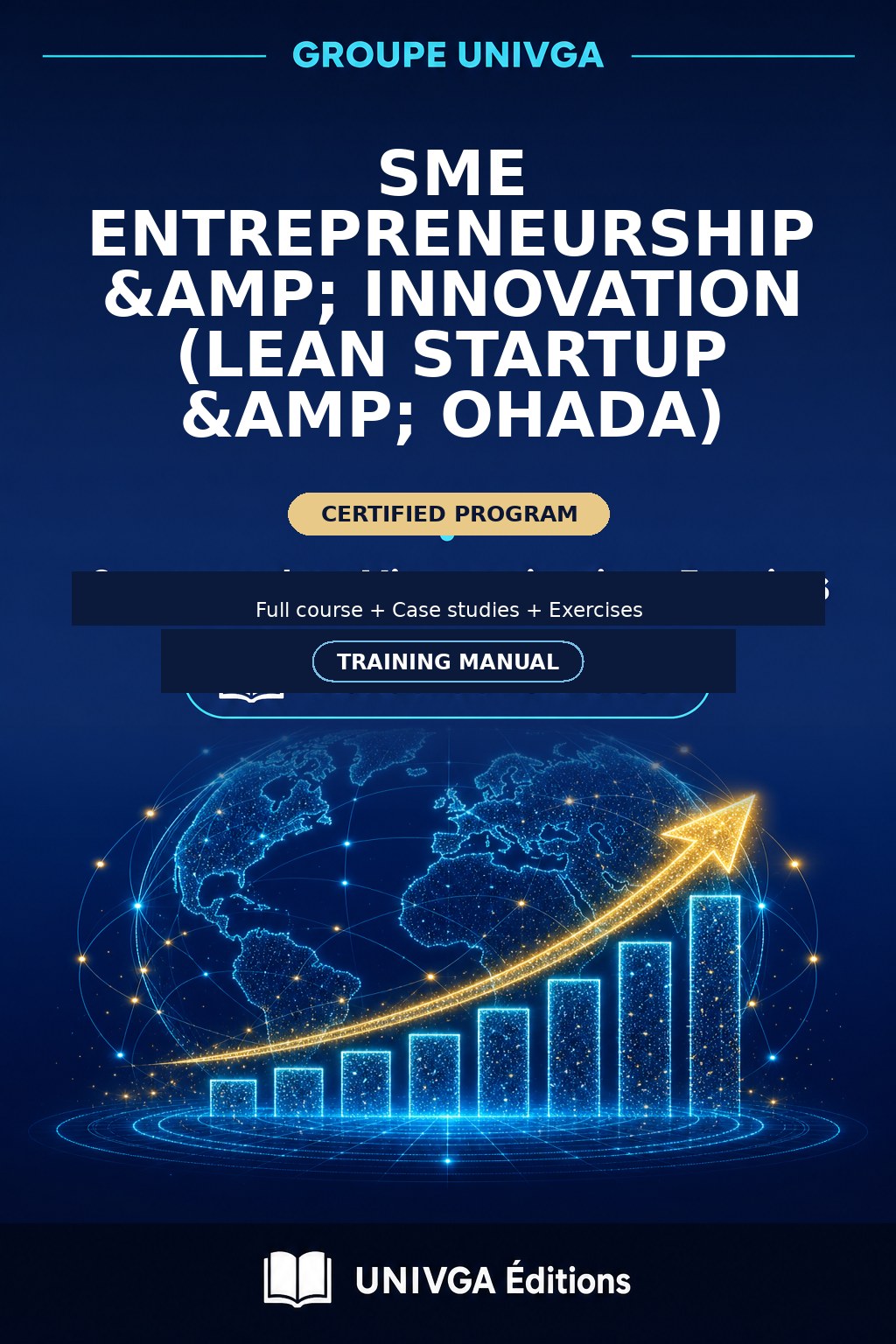 Manual Cover — Professional Certificate in Entrepreneurship & SME Innovation (Lean Startup & OHADA)