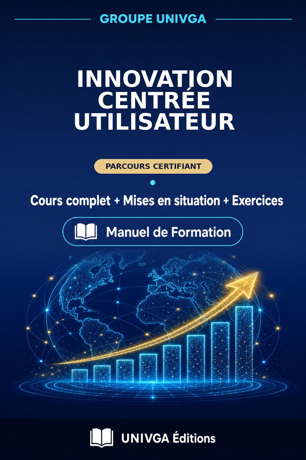Couverture du manuel — Certificat Professionnel en Innovation centrée utilisateur