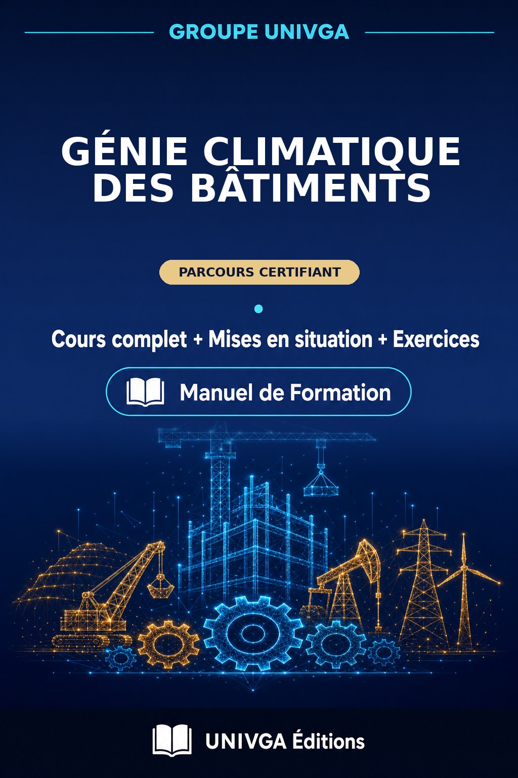 Couverture du manuel — Certificat Professionnel en Génie Climatique des Bâtiments